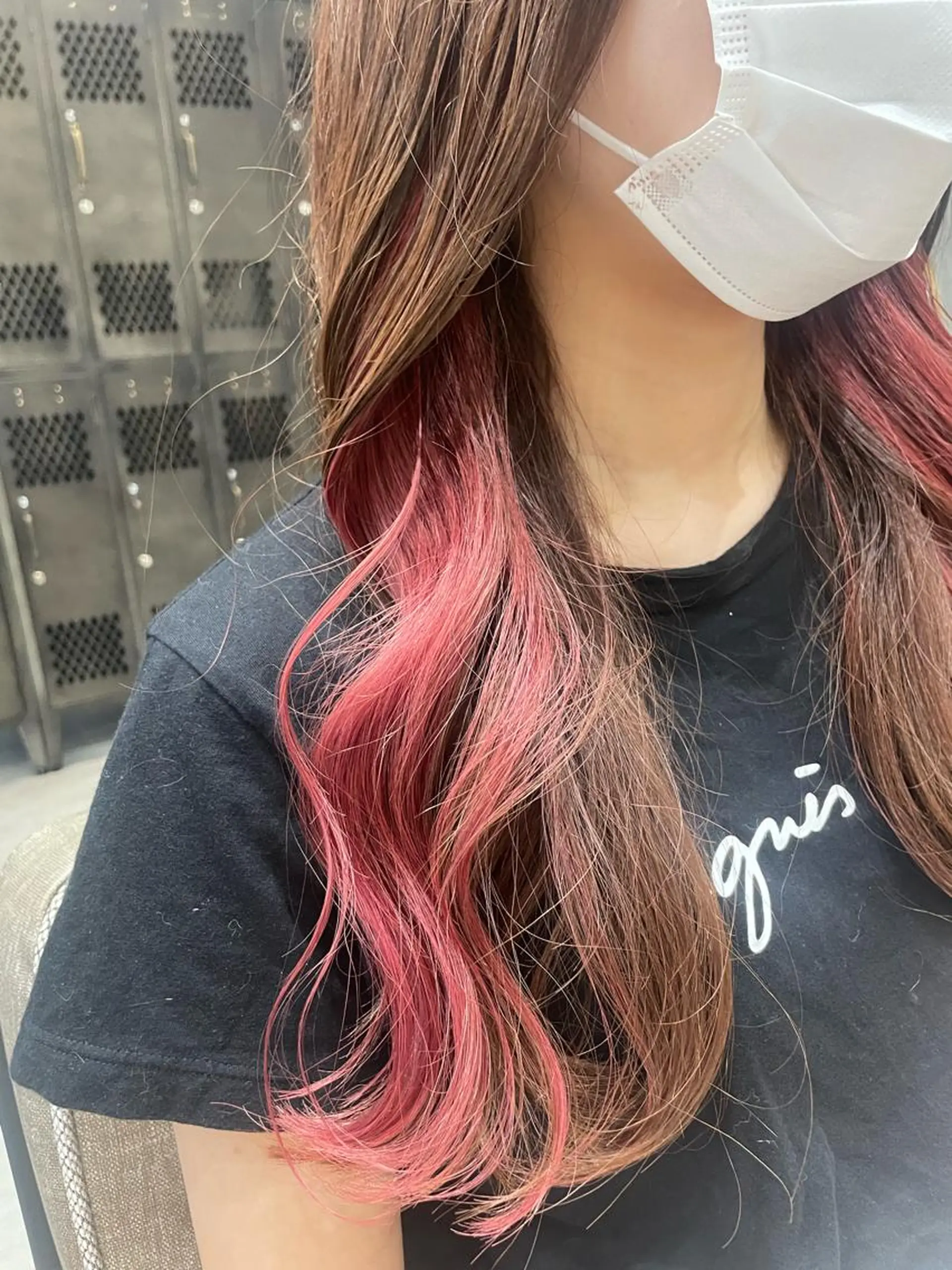 ロング 韓国カット/透明感 Re.Labo岡本のヘアスタイル