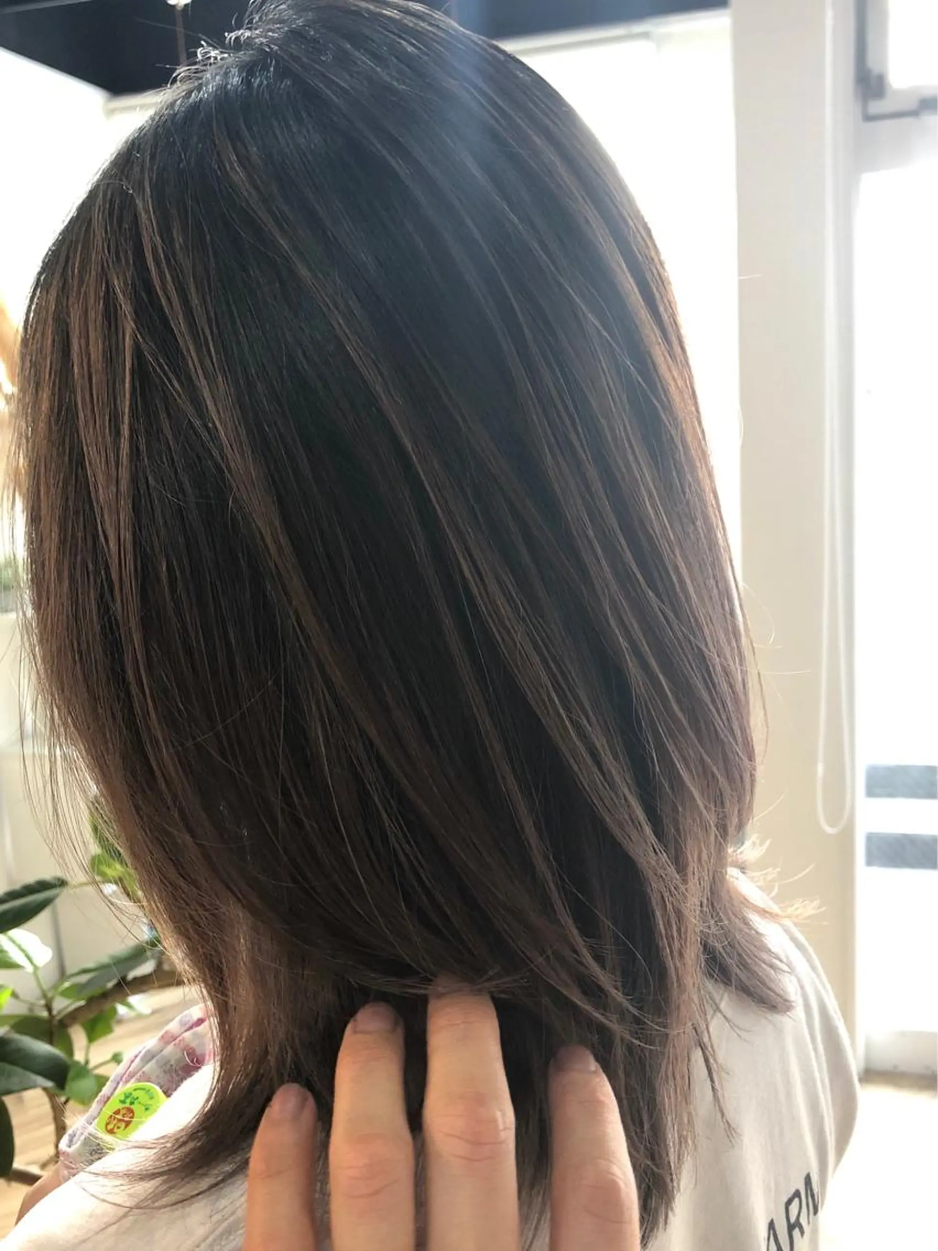 ミディアム カラー カット ヘアカラー トリートメント ALETTA所属・橋本 敬介のヘアスタイル