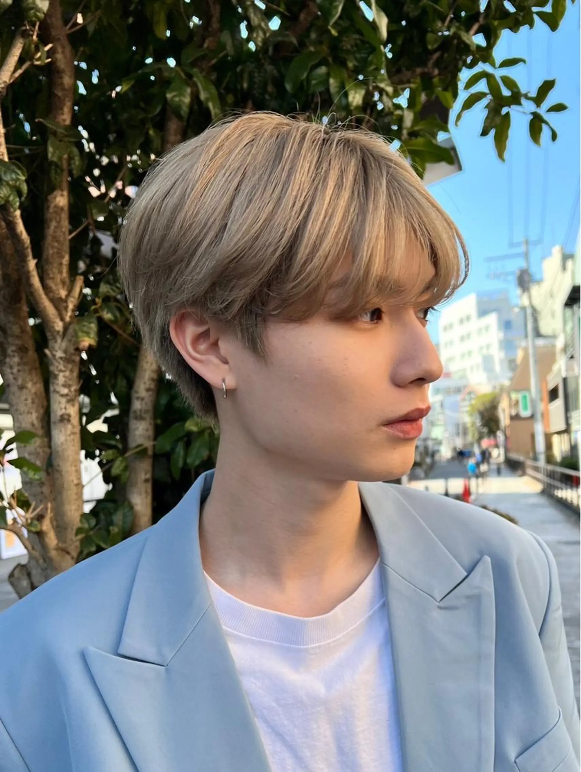 カラー メンズ 美髪特化✨ 伊織✨縮毛矯正✨のヘアスタイル