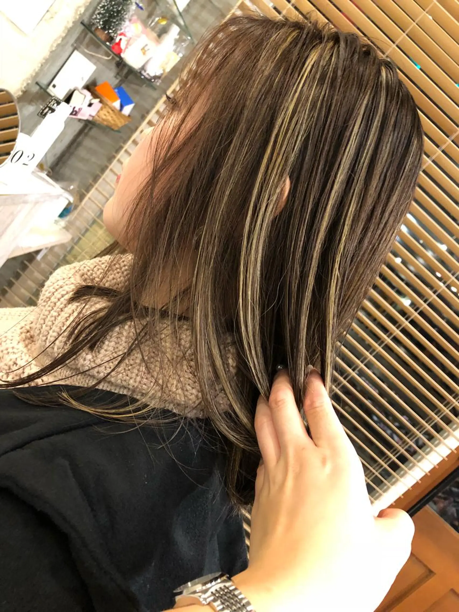 ミディアム カラー ヘアアレンジ 🌼圧倒的な口コミ数 BRAVE柏東口のヘアスタイル