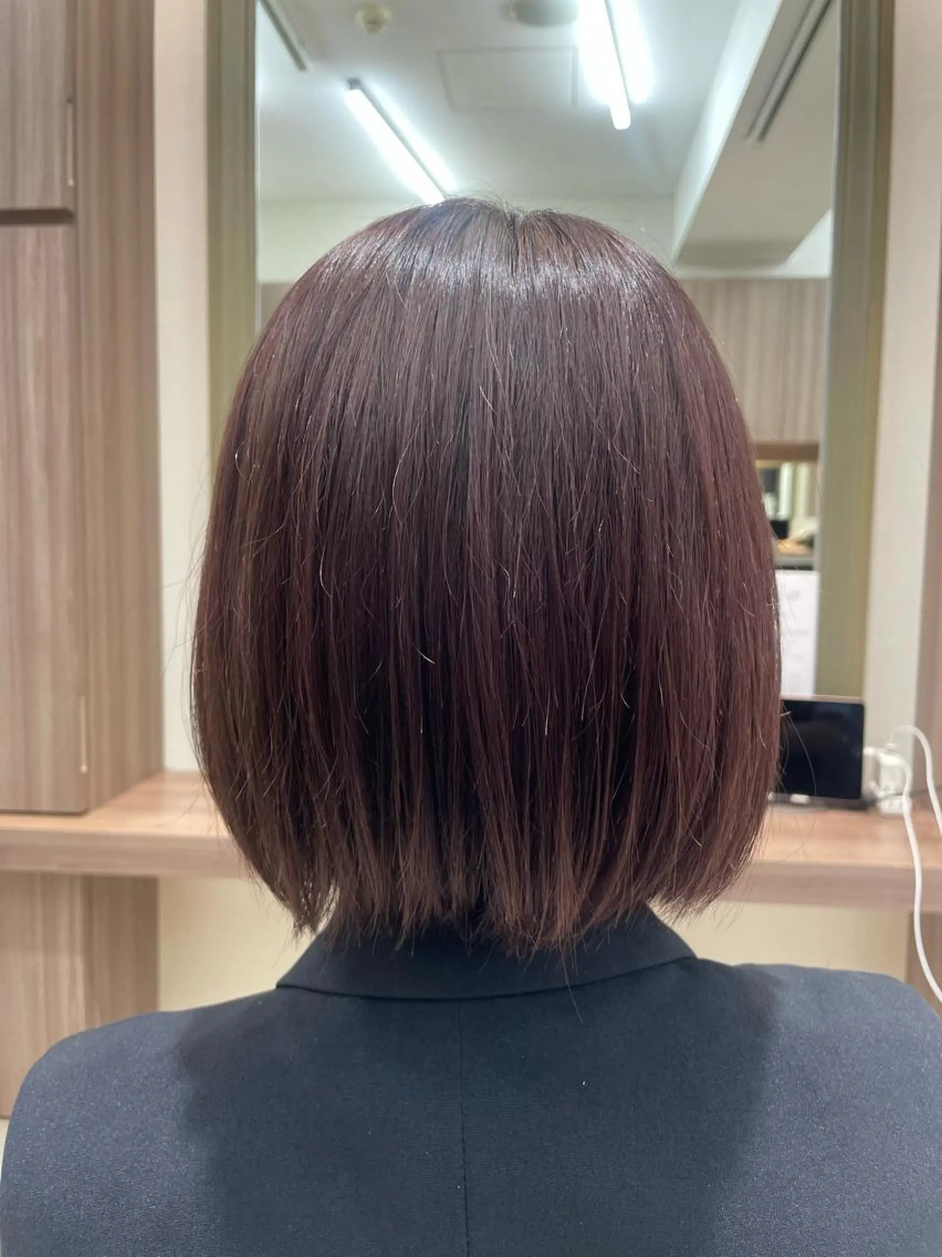 カラー イルミナカラー 頭から整える美容師 松田のヘアスタイル