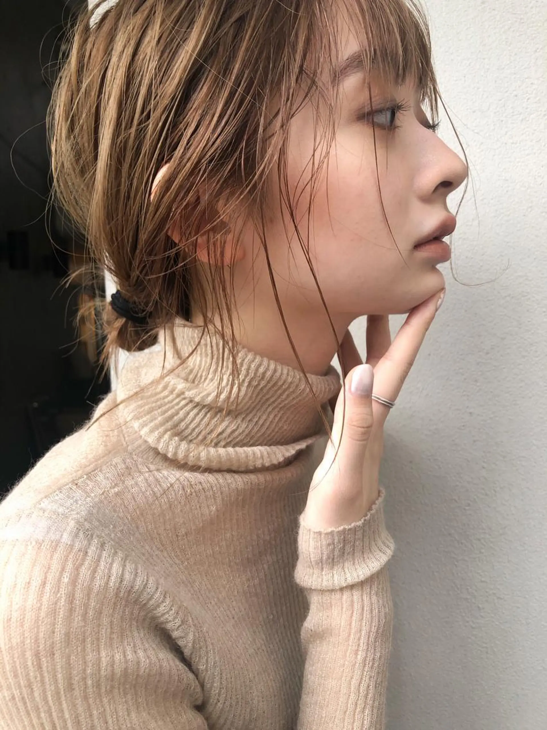 セミロング カラー ヘアアレンジ カット ヘアカラー トリートメント PALAN K-Beauty SHINJUKU所属・“ミニモ最高評価獲得 “代表"Kohei"のヘアスタイル