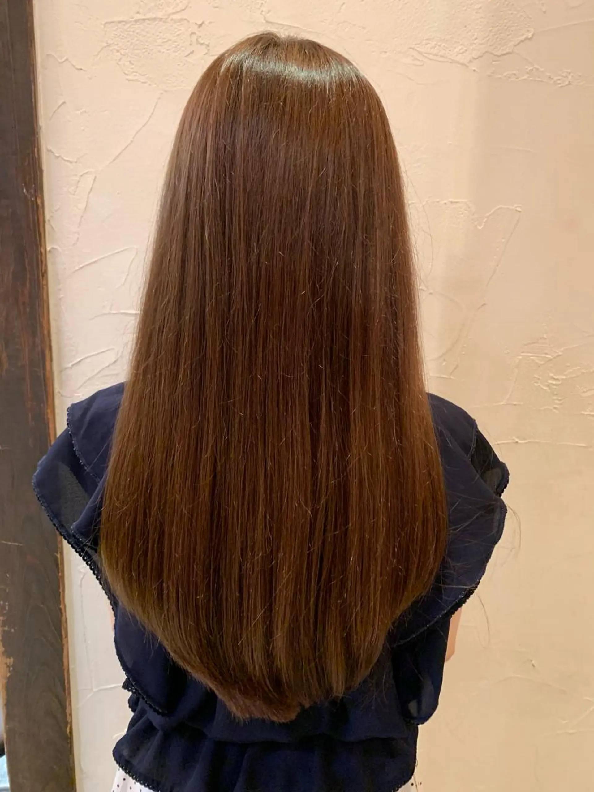 ロング カラー 山下 千明のヘアスタイル