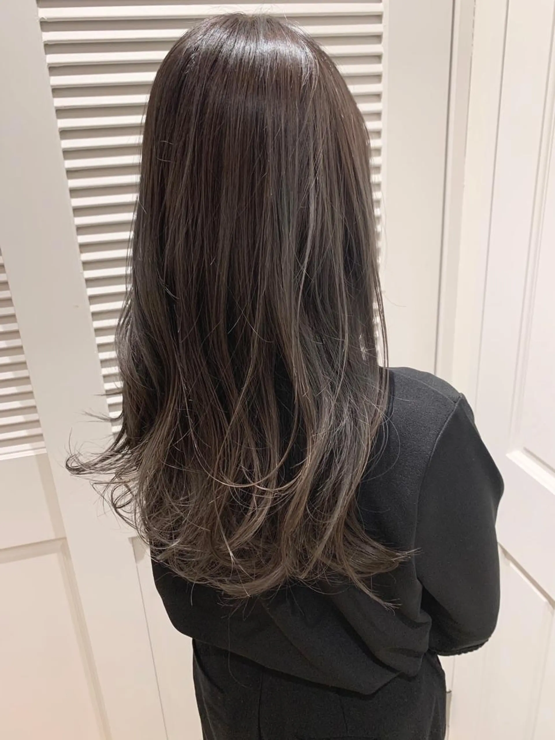 セミロング ヘアカラー トリートメント 渋谷ハイトーン/ デザインカラー阿部のヘアスタイル