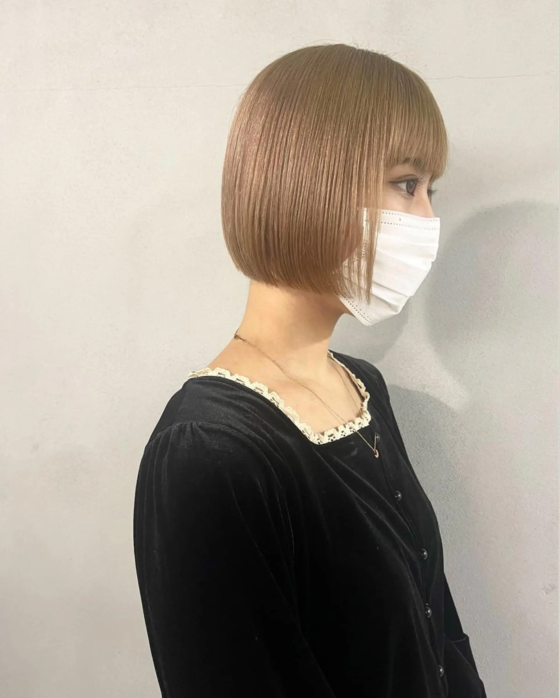 ショート ボブ 柏 ウルフ/レイヤー 田中佐和🐺のヘアスタイル