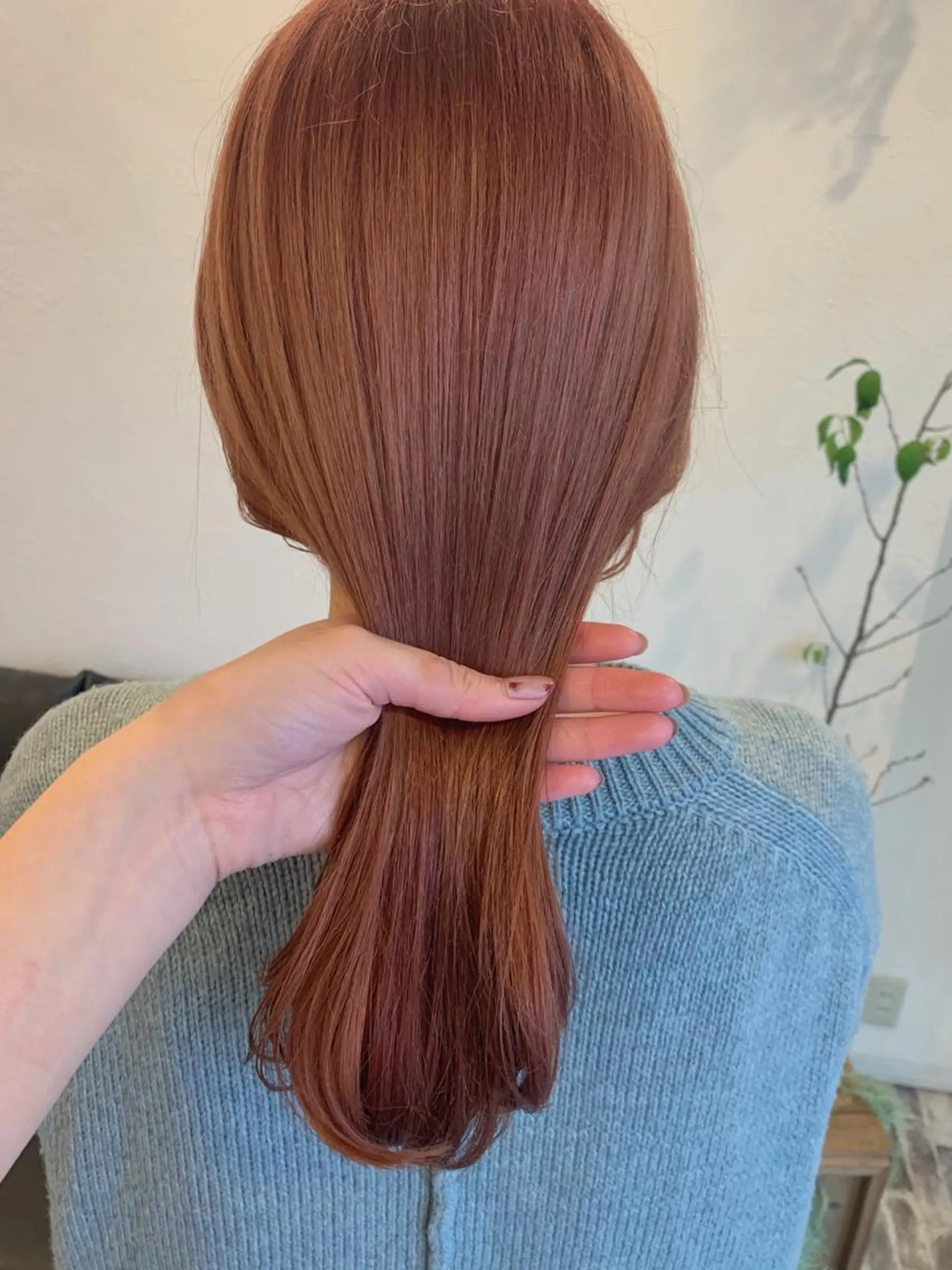 セミロング カラー ベージュカラー ブリーチ ピンクカラー ピンクベージュ ヘアカラー m ā l o.🌷 サカモトマイコのヘアスタイル