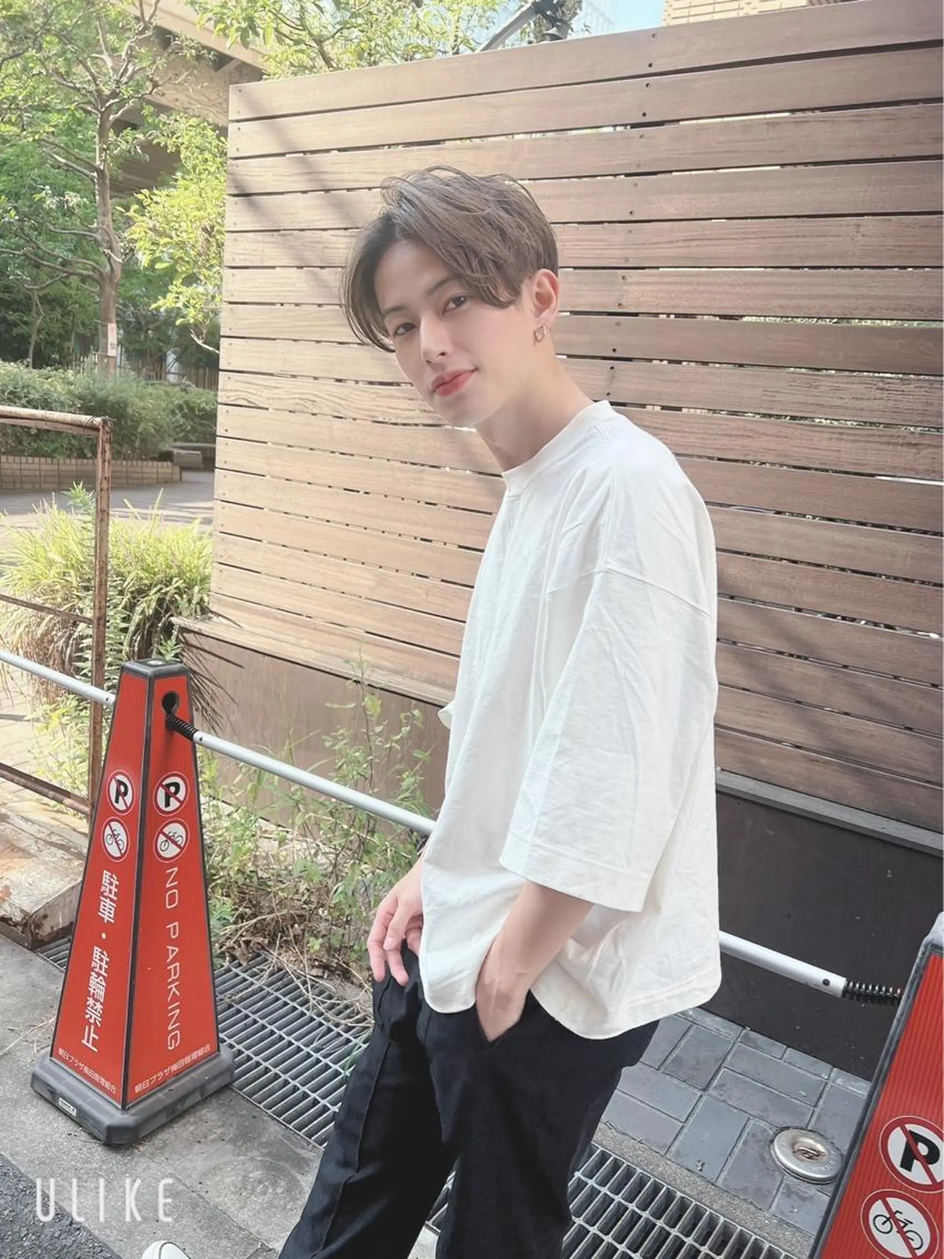 メンズ メンズパーマ外屋敷 航のヘアスタイル