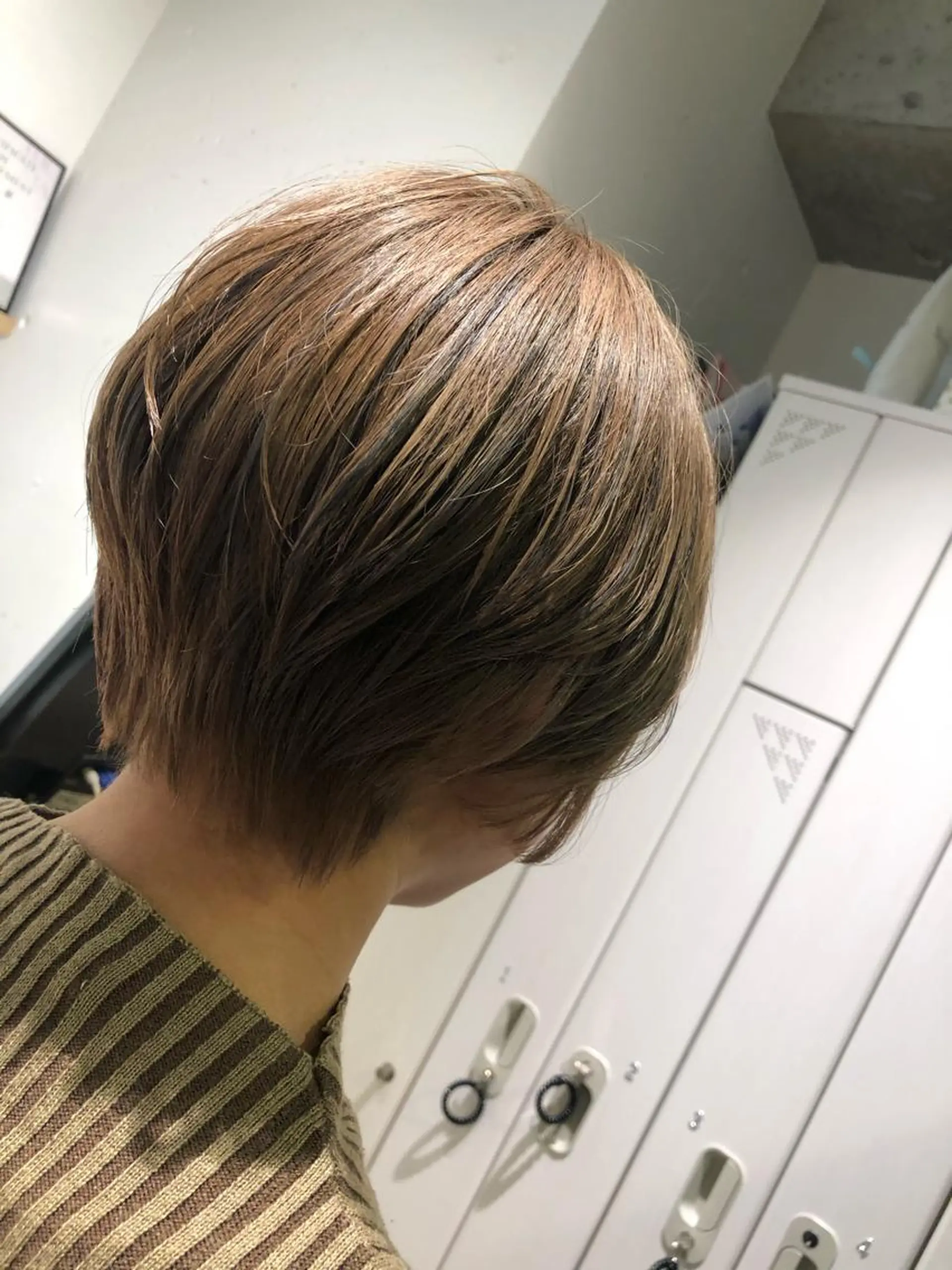 ショート ショートヘア 田辺 黎花のヘアスタイル