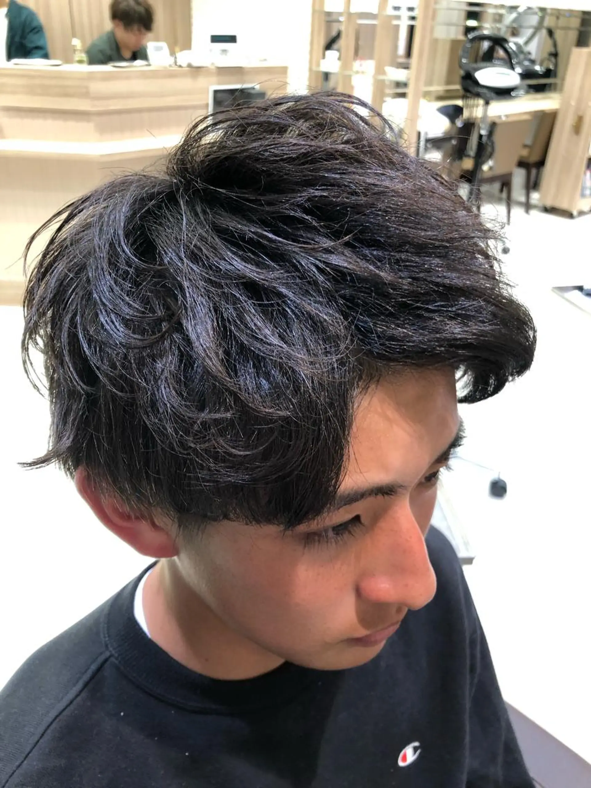 ショート パーマ ヘアアレンジ メンズ メンズパーマ特化/ メッシュ/薫/店長のヘアスタイル