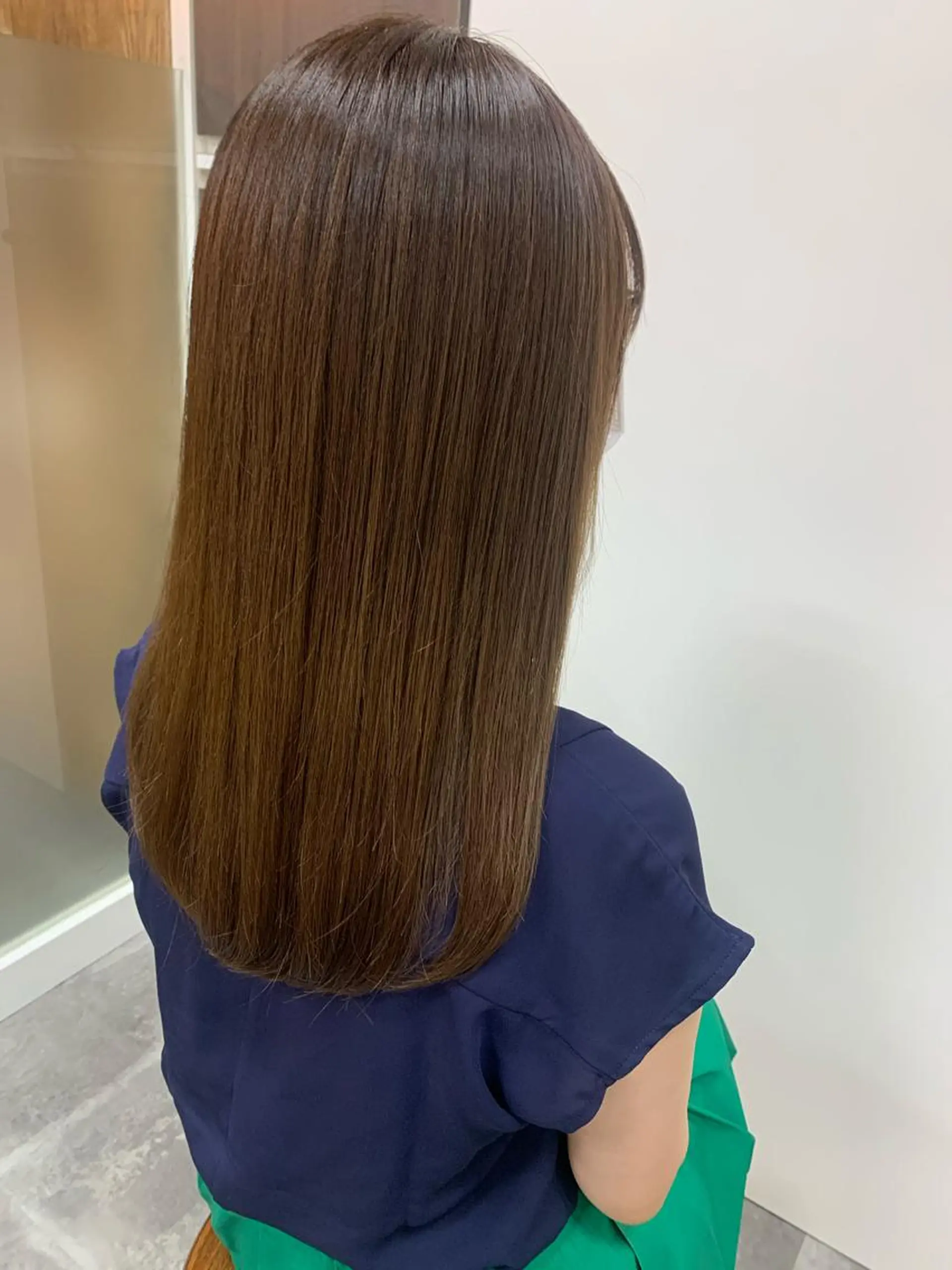 ロング カラー 平 ちひろのヘアスタイル