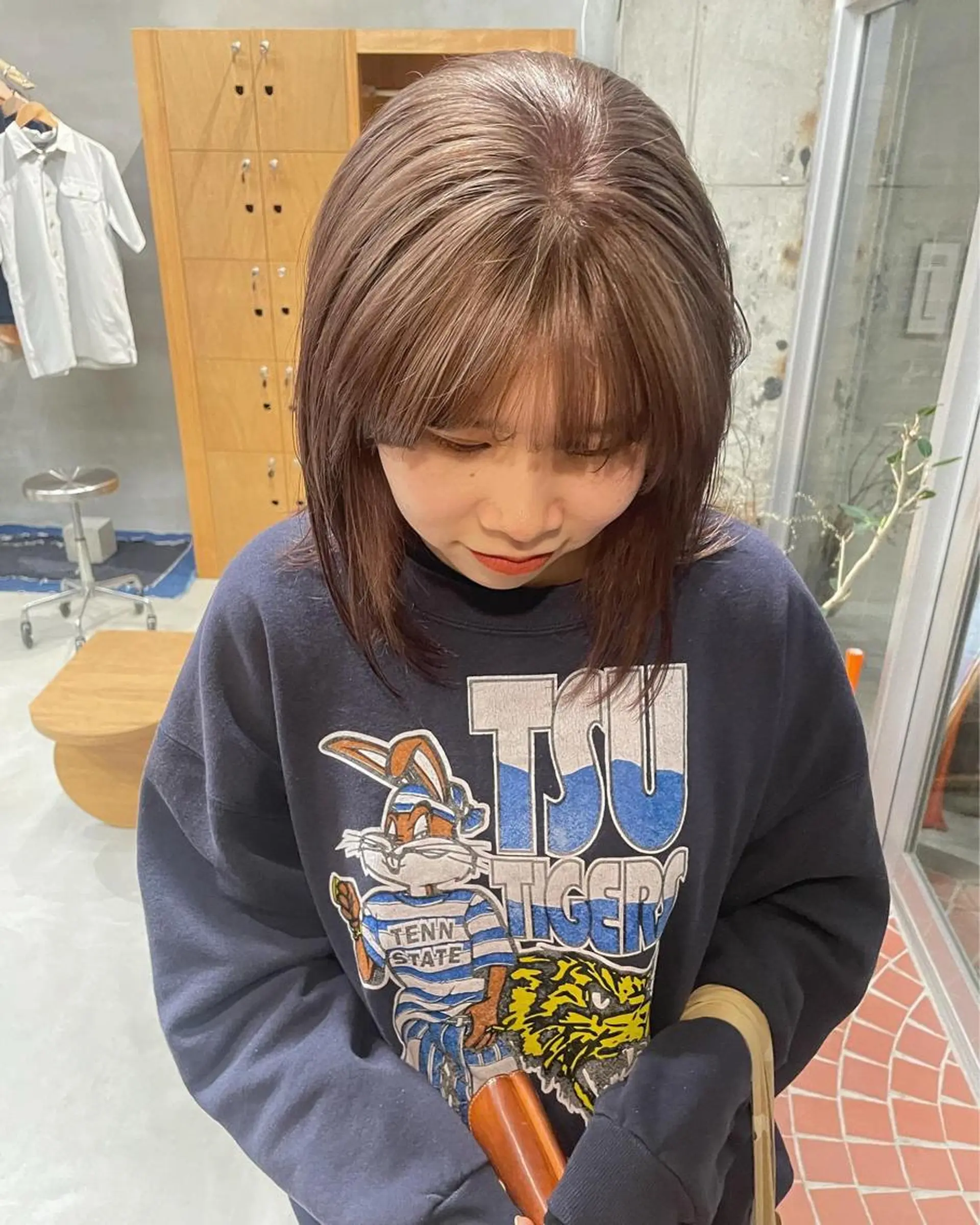 カラー wewe: momoeのヘアスタイル