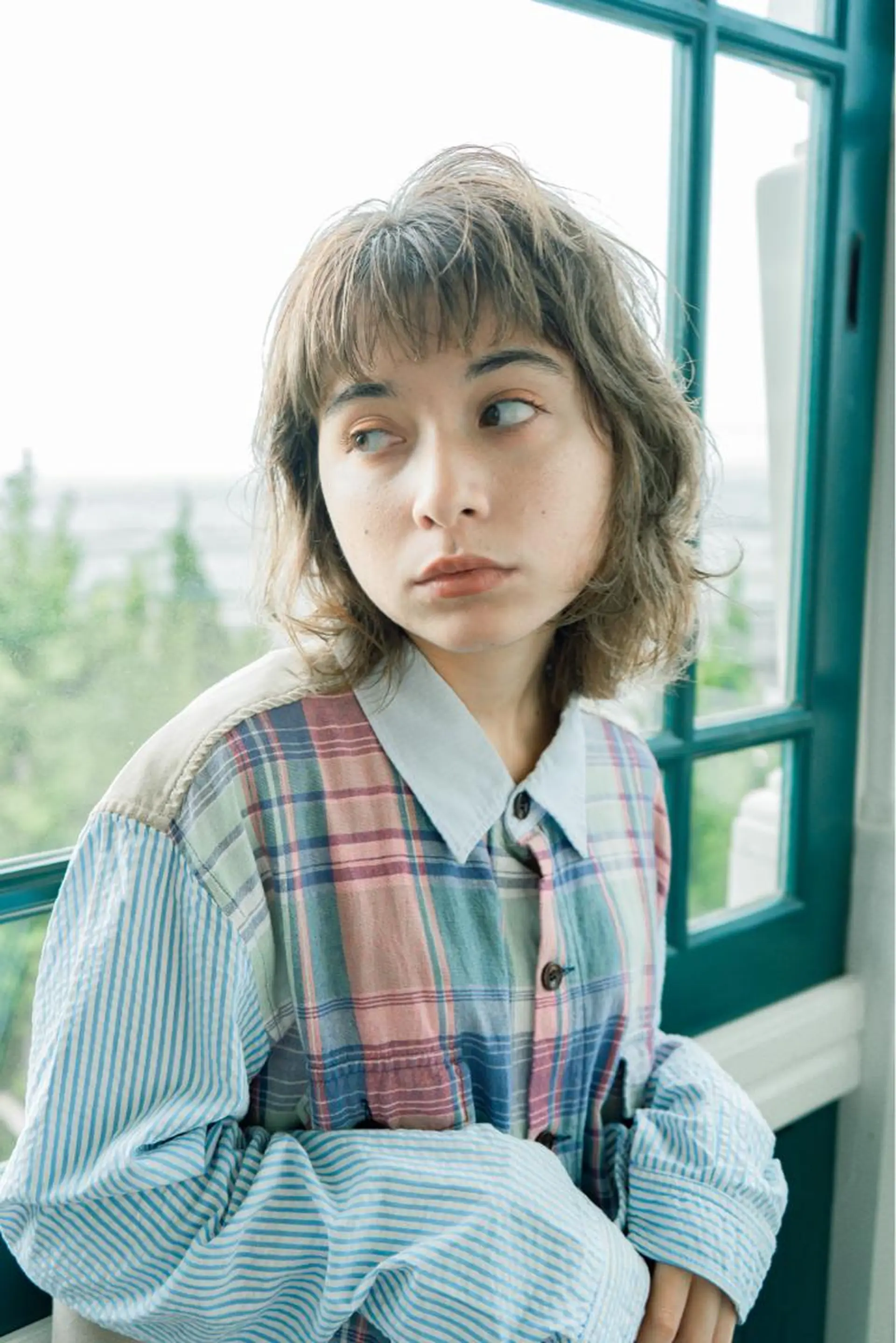 カラー ベージュカラー カット ヘアカラー トリートメント 巻ける髪質改善で美髪 にデザイン✨/よしみのヘアスタイル