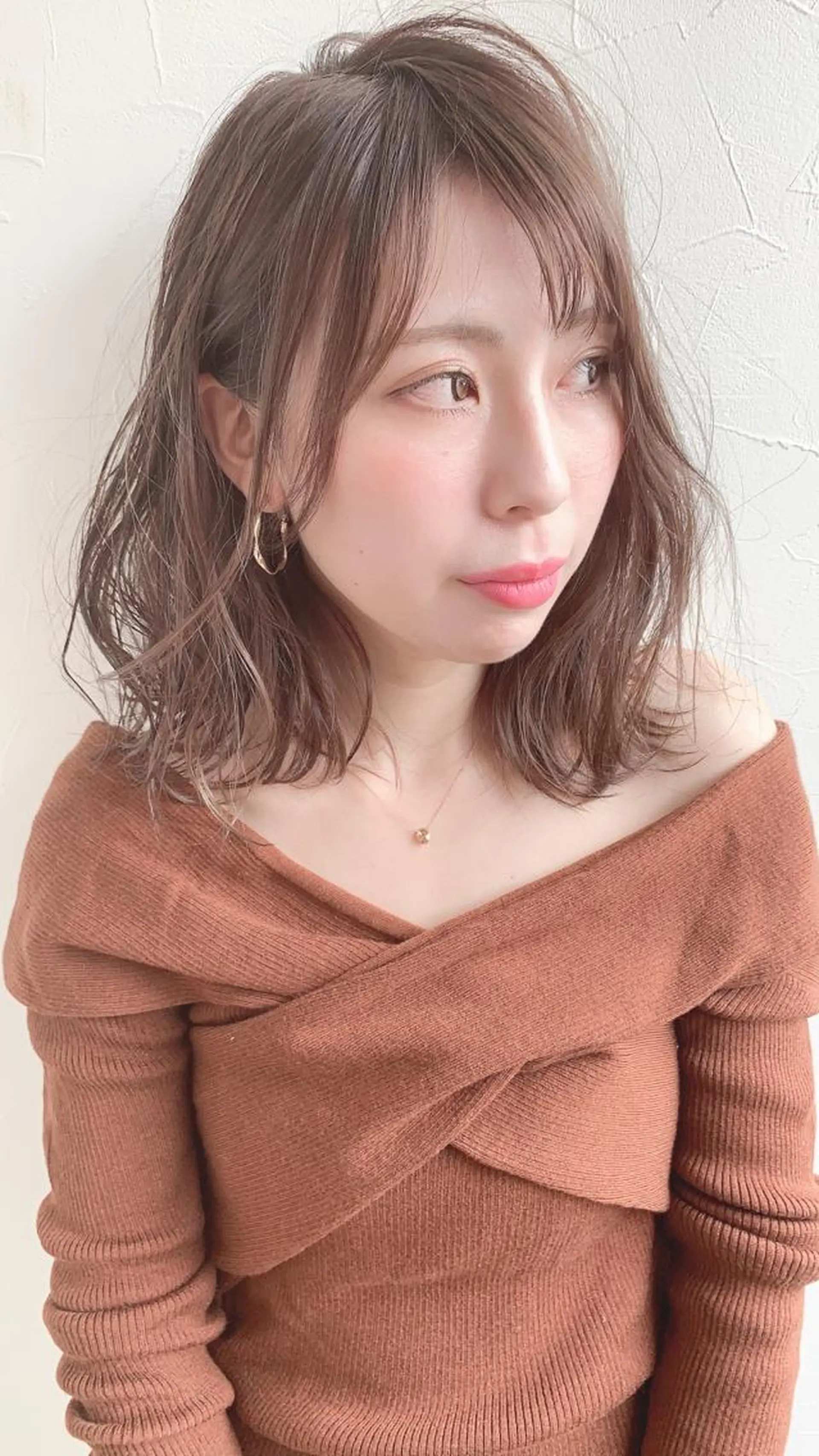 ミディアム カラー 狩野 純一郎のヘアスタイル