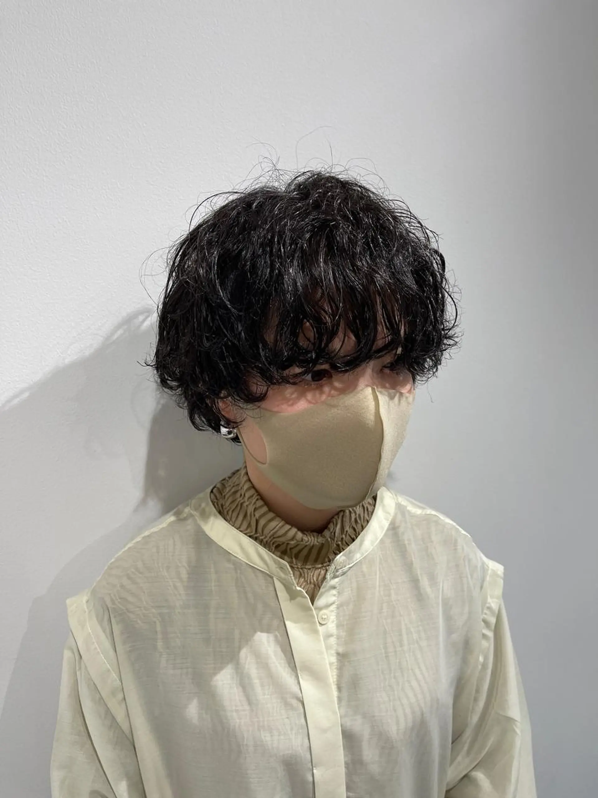 ショート パーマ ショートヘア kyon.hair 韓国カットカラーのヘアスタイル