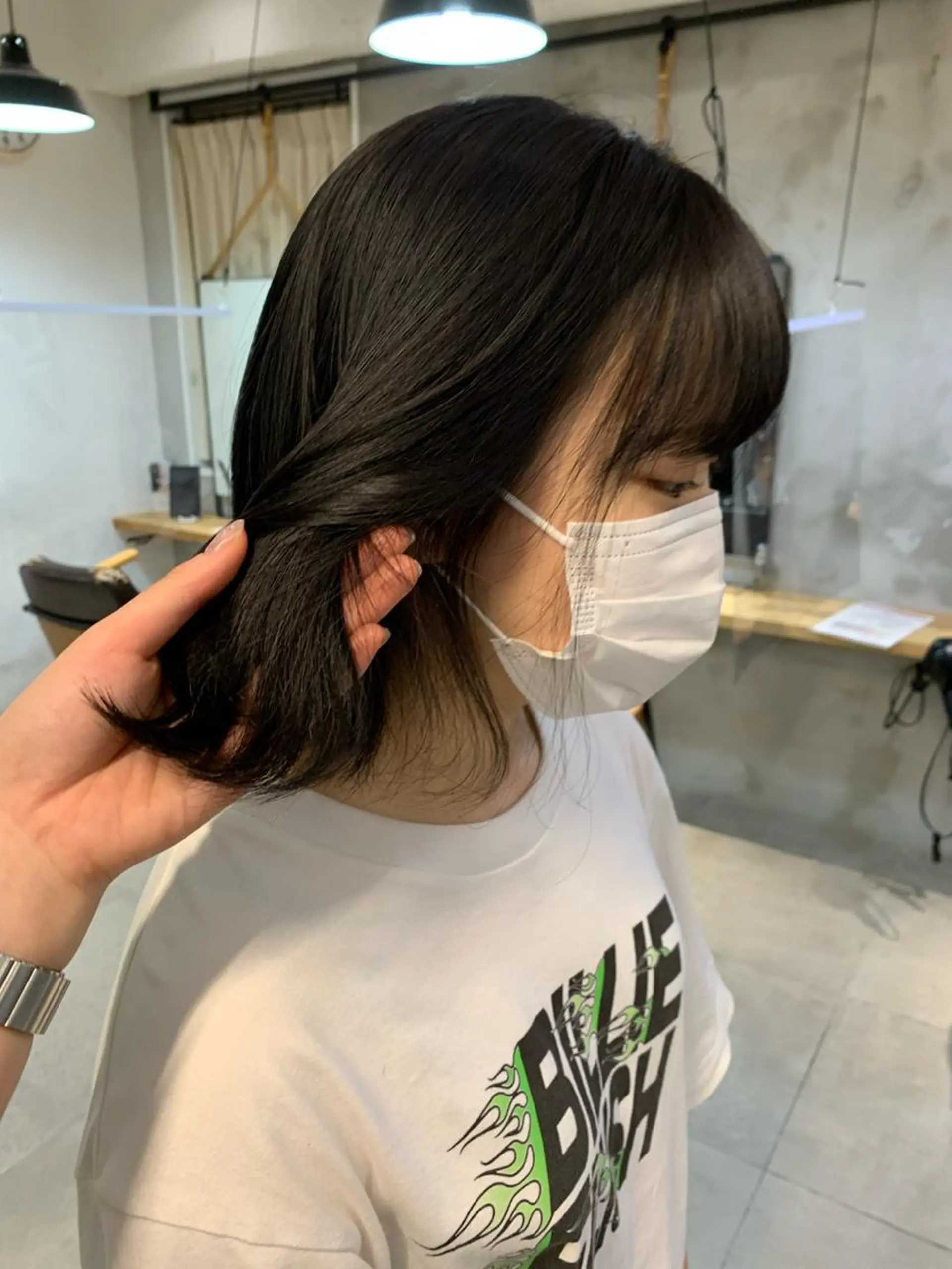 ショート カラー REINA☁️透明感 カラー/ぷつっと♡のヘアスタイル