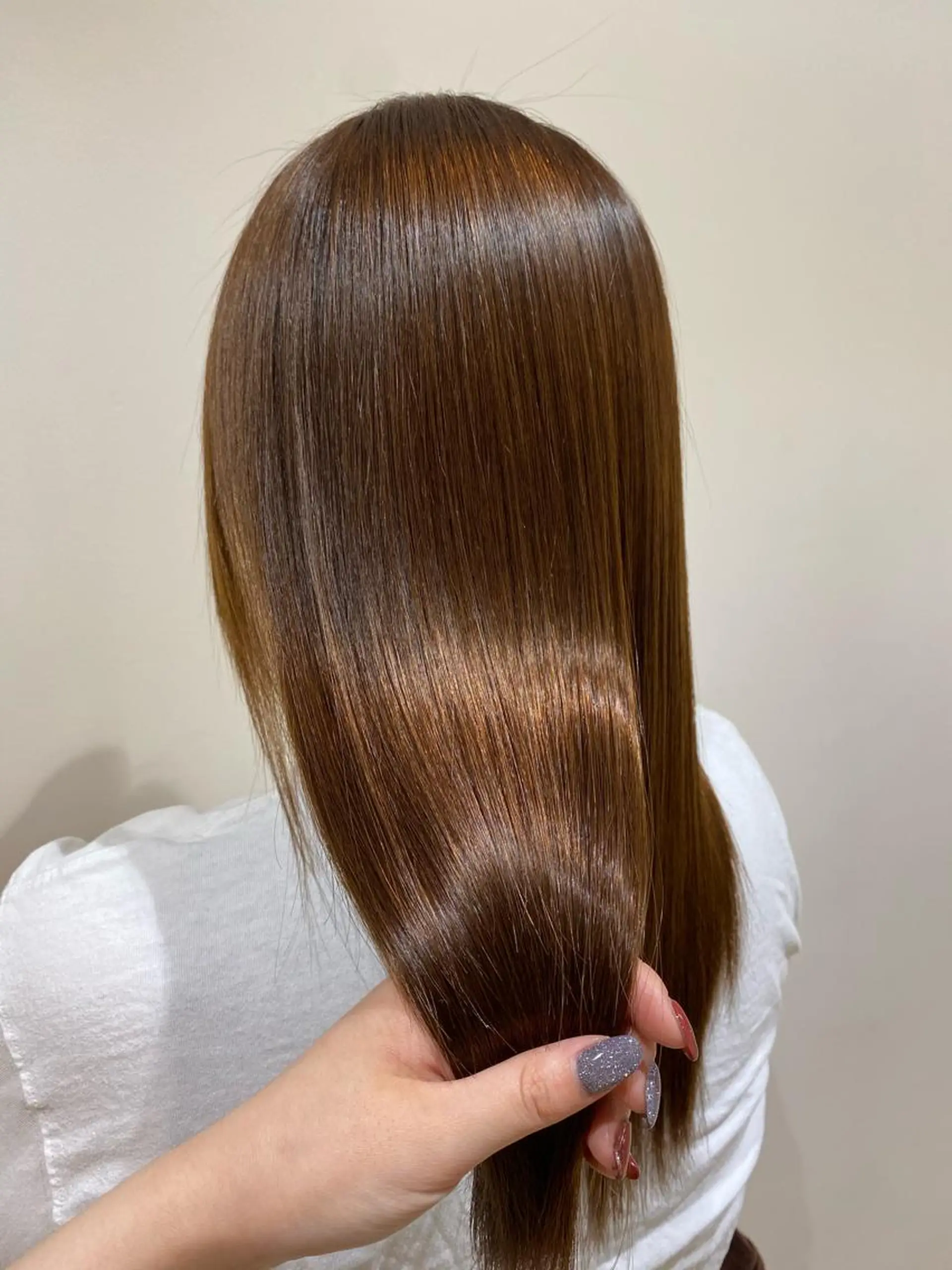 ミディアム 縮毛矯正 ꧁𐬹川端 さくら𐬹꧂のヘアスタイル