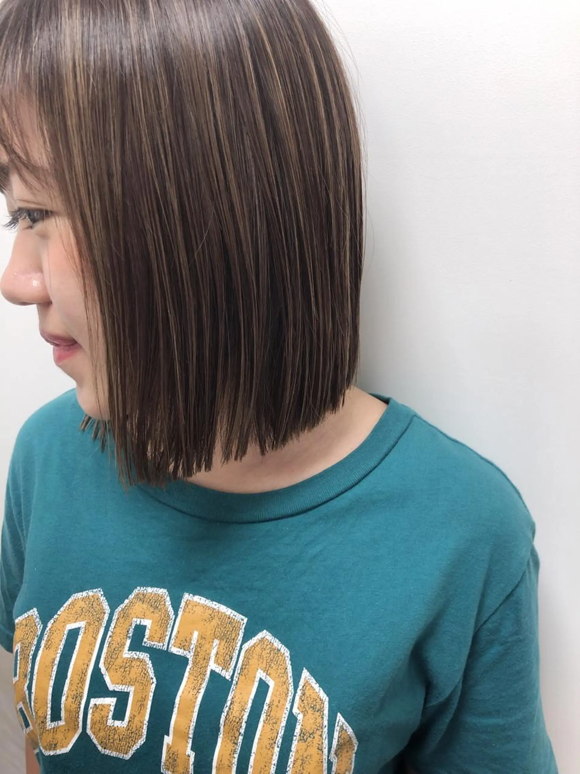 ショート カラー パーマ ヘアアレンジ キッズ ネイル マツエク・マツパ 🫧umu.🫧韓国 /レイヤー/ハッシュのヘアスタイル