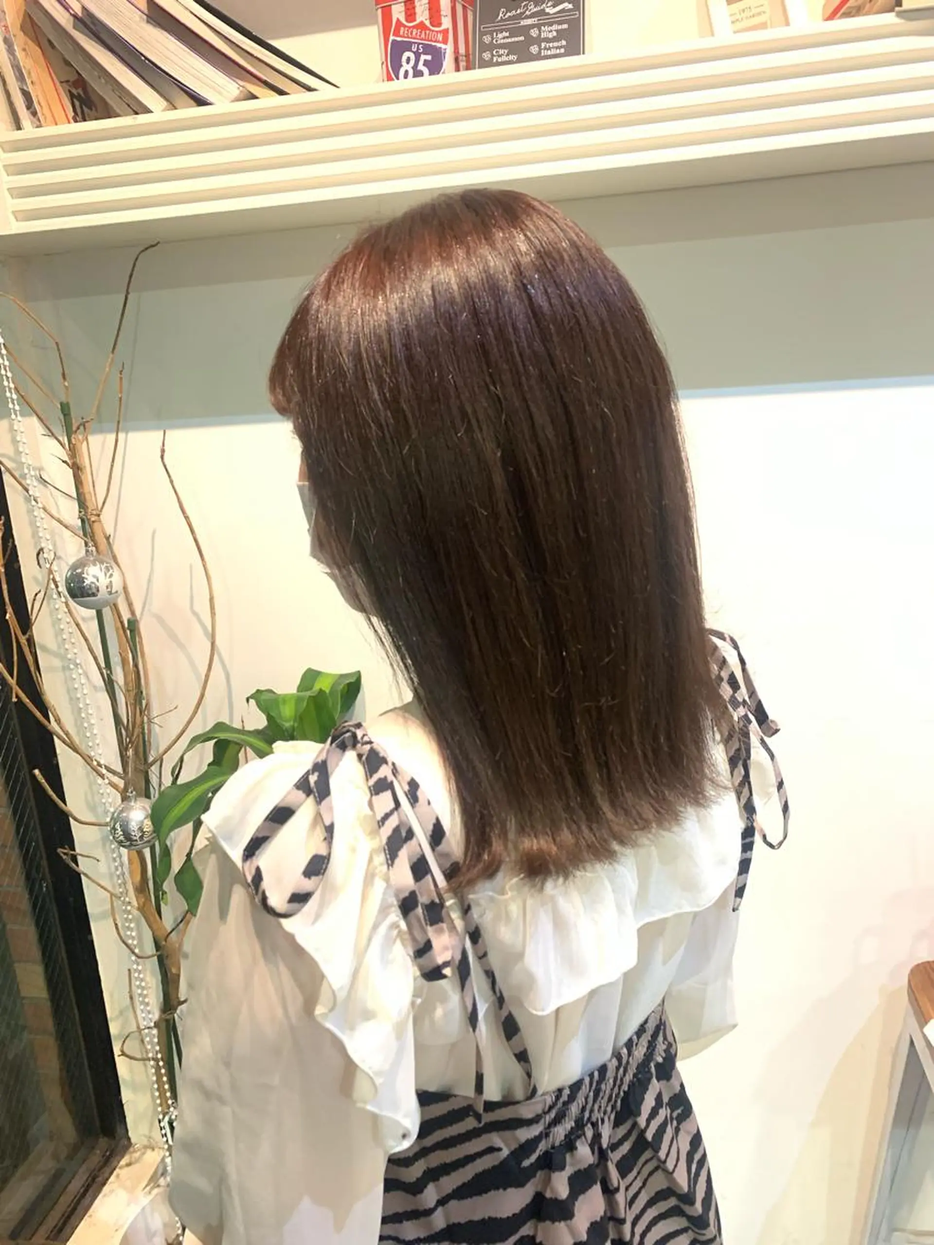 セミロング ヘアカラー トリートメント ヘッドスパ ヘアセット 大宮/山口 竣也のヘアスタイル