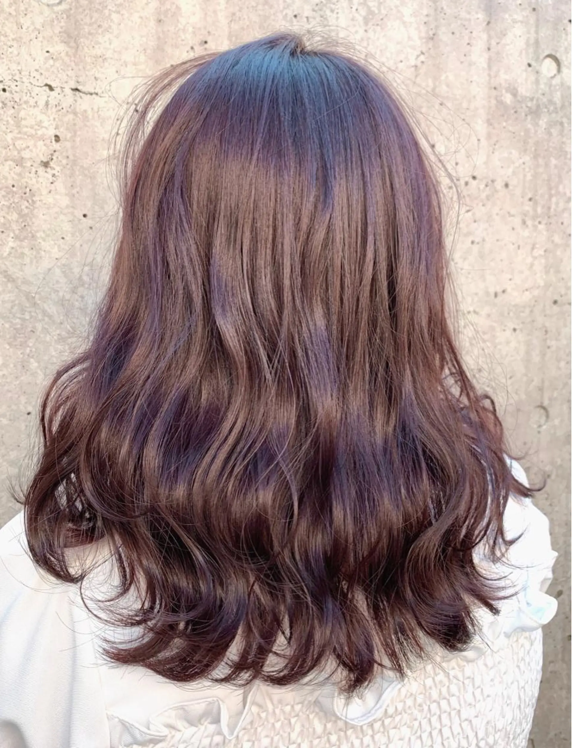 ミディアム カット ヘアカラー トリートメント 一ノ瀬 暁のヘアスタイル