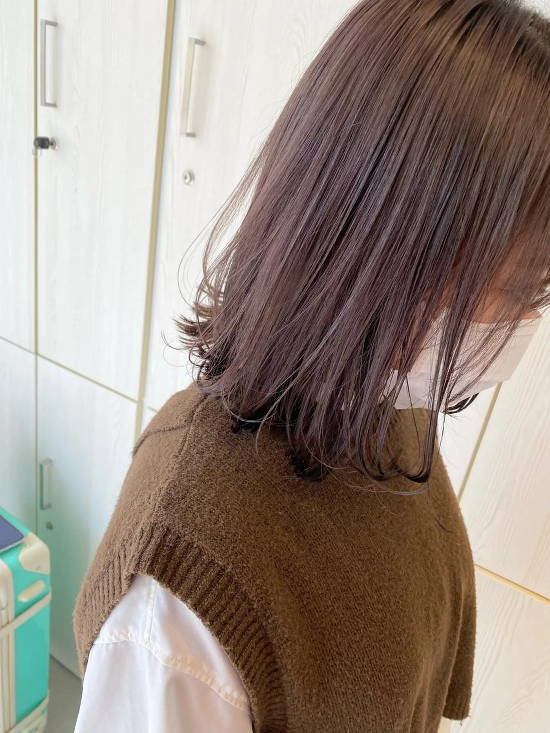 ミディアム カラー グレージュ ラベンダーカラー ラベンダーグレージュ ラベンダーグレー カット ヘアカラー トリートメント ハイトーン×似合わせ 🌱中川慎之介のヘアスタイル