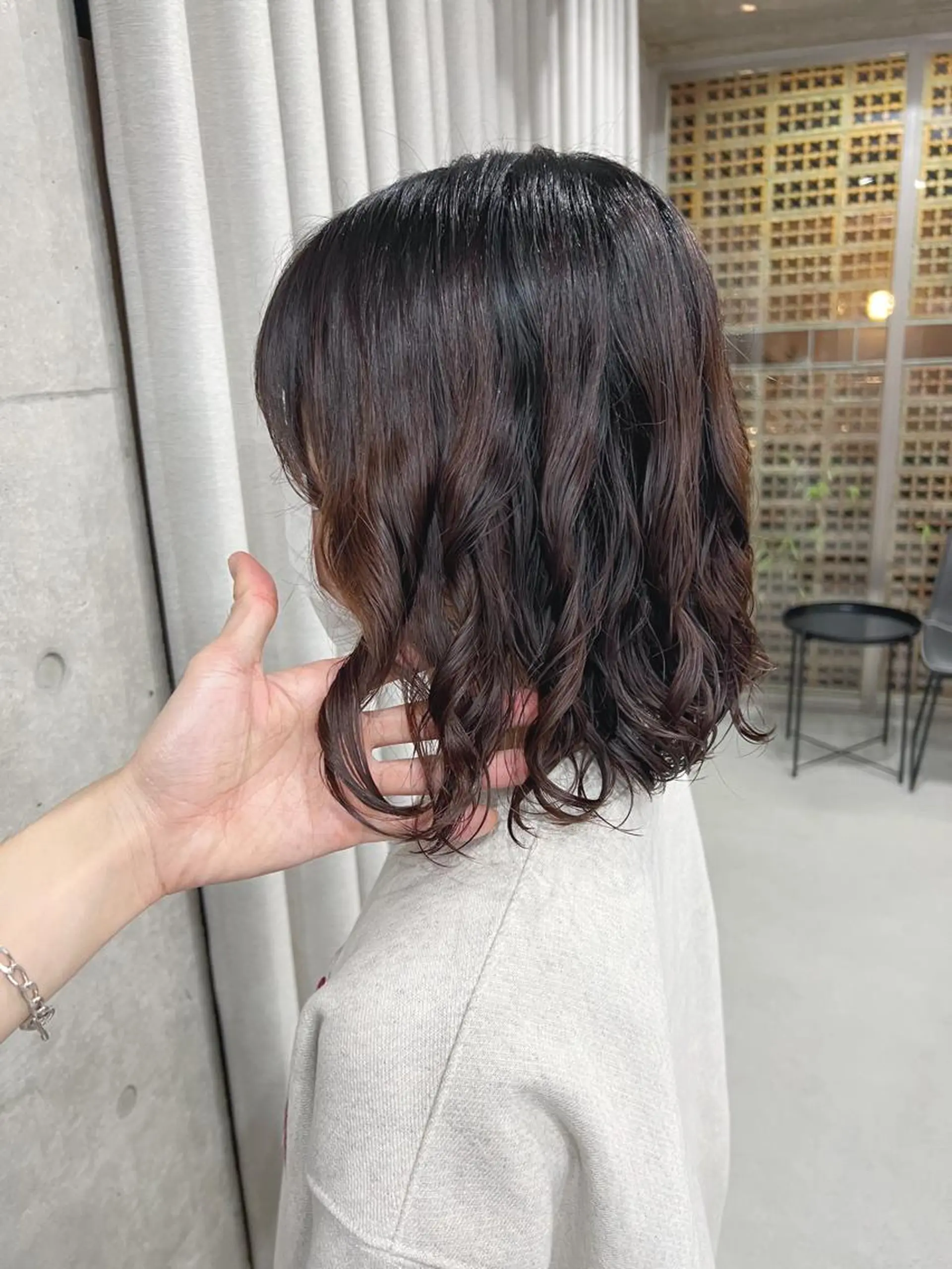 パーマ ボブパーマコテ巻き風 パーマNo1深江秀平のヘアスタイル