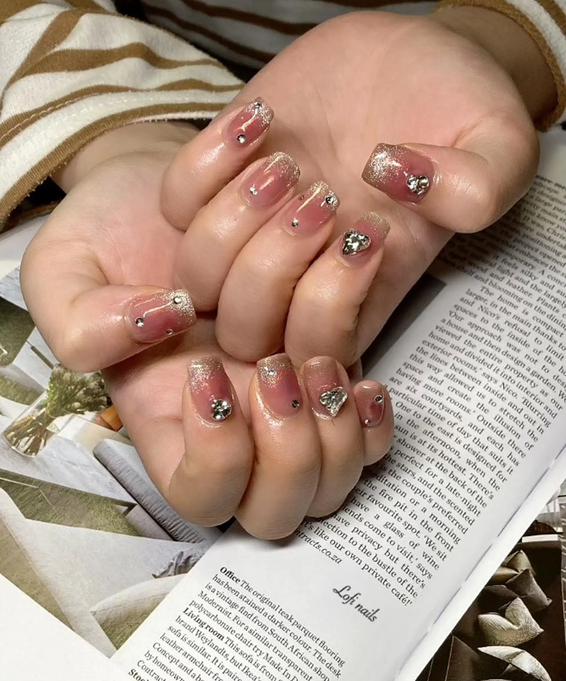 ショート ネイル Lofi nails ゆきこのネイルデザイン