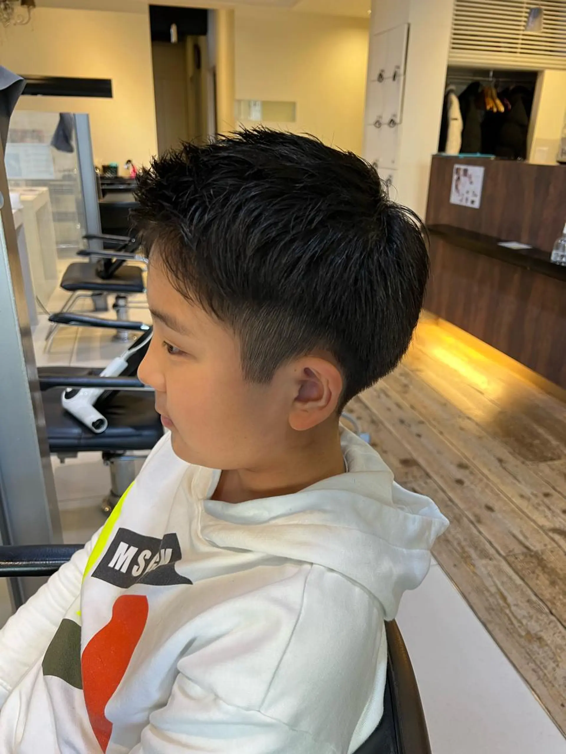 メンズ キッズ 小澤 奈津美のヘアスタイル