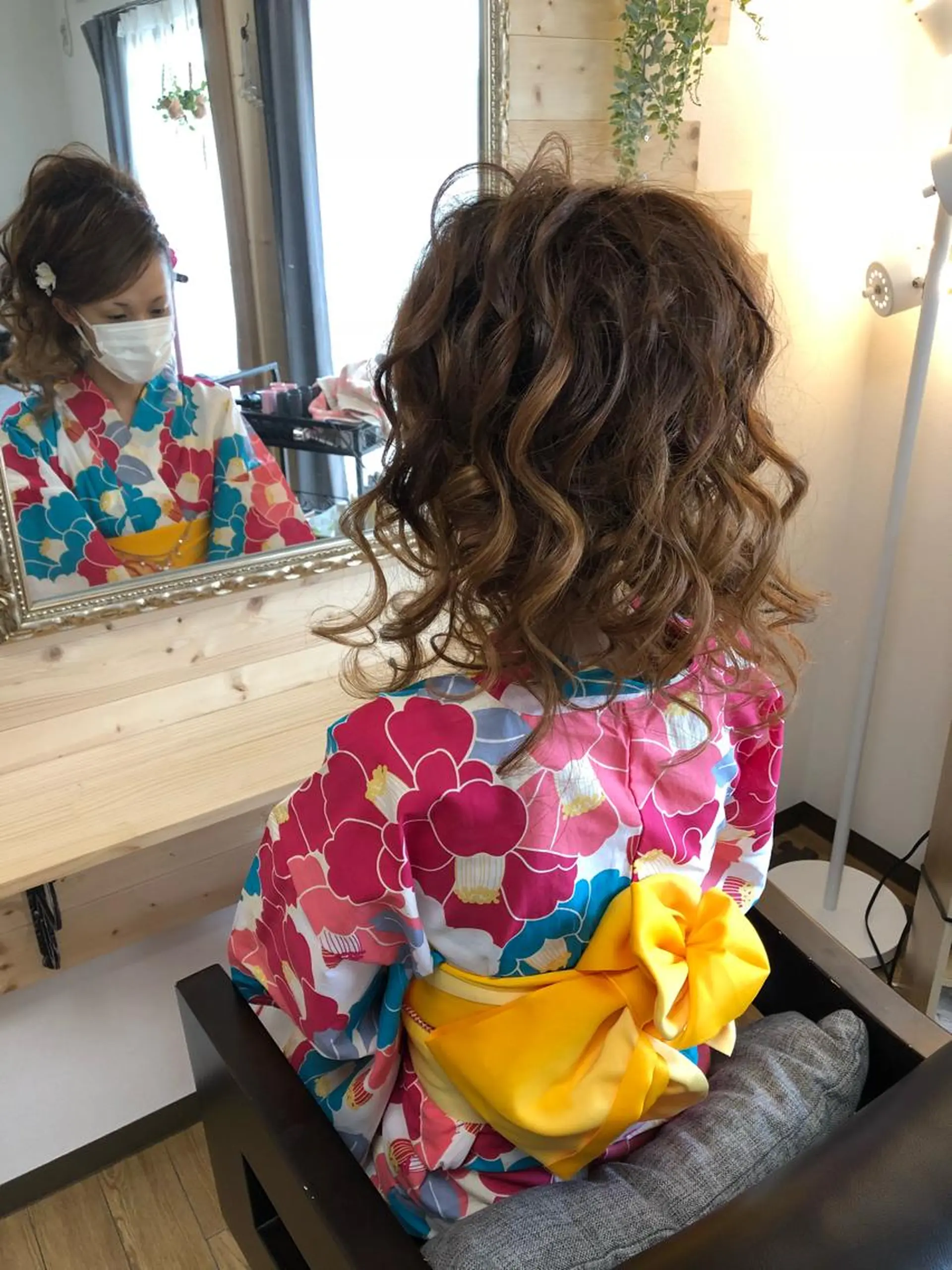 ロング ヘアアレンジ 糸賀 史織のマツエク・マツパデザイン