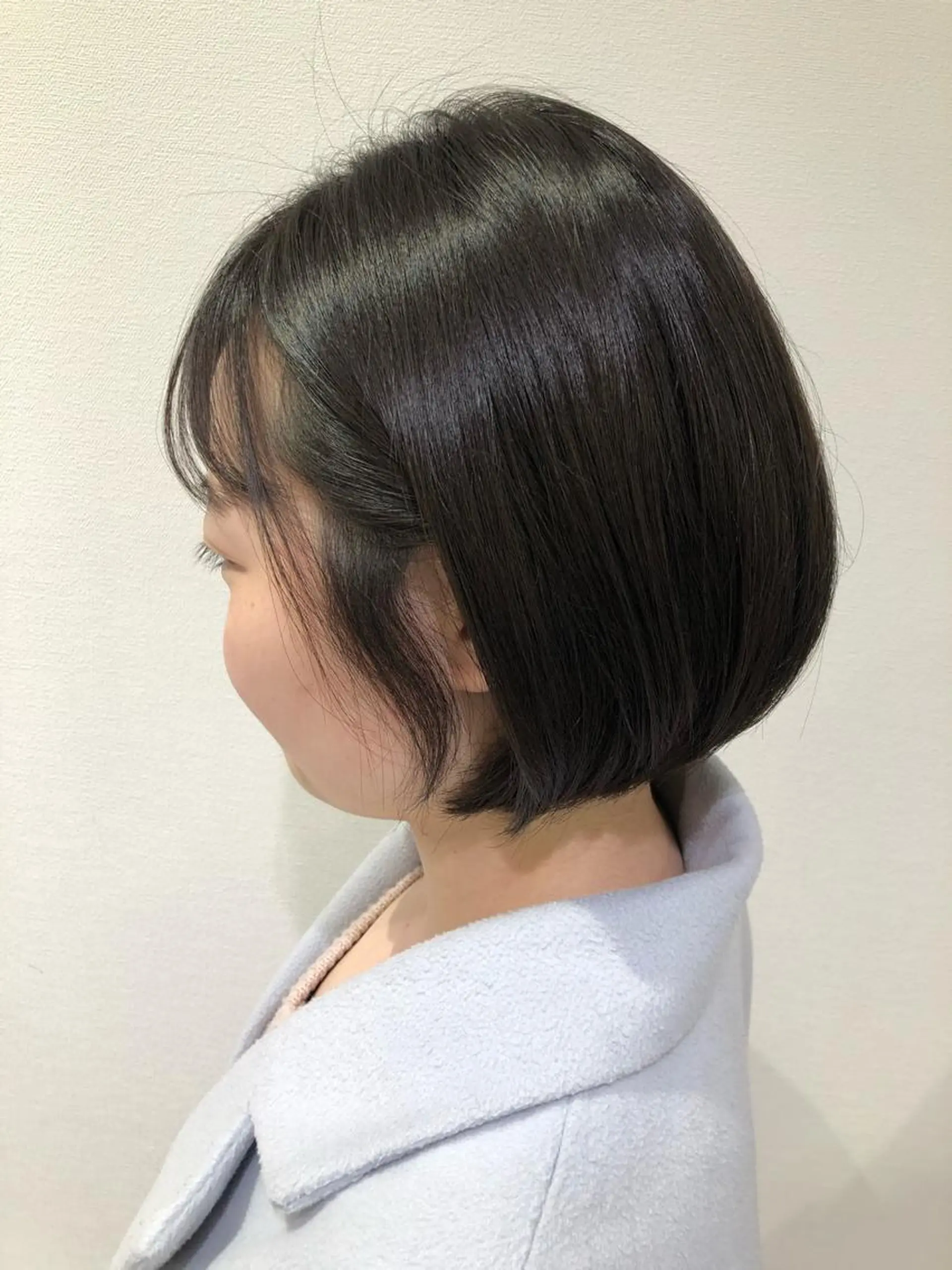 ミディアム カット 縮毛矯正 トリートメント 大人女性のショート ・ボブ✂︎沼尻典祥のヘアスタイル