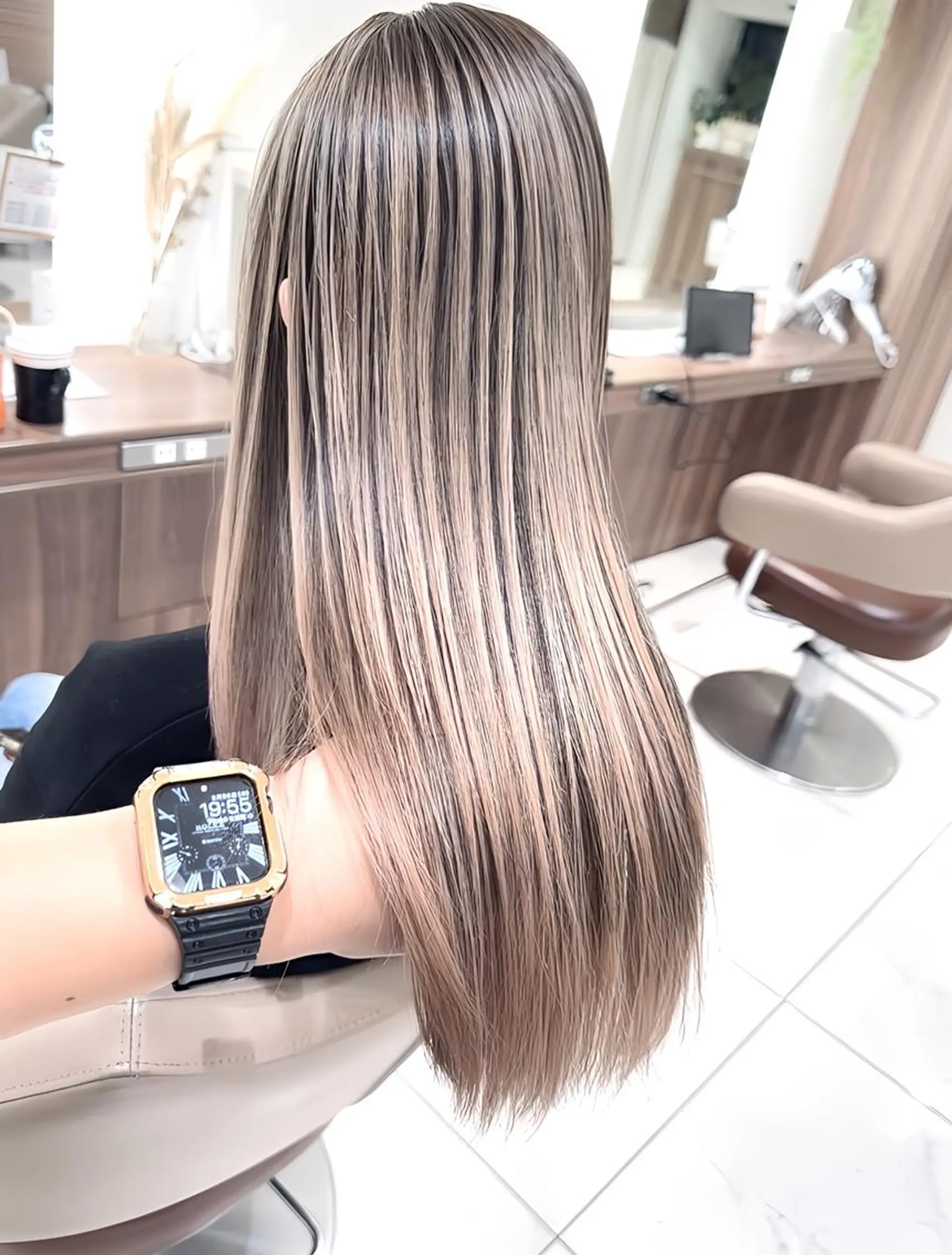 ロング カラー 髪質改善 ヘアカラー 高橋凜/髪質改善/ 縮毛矯正/カラーのヘアスタイル