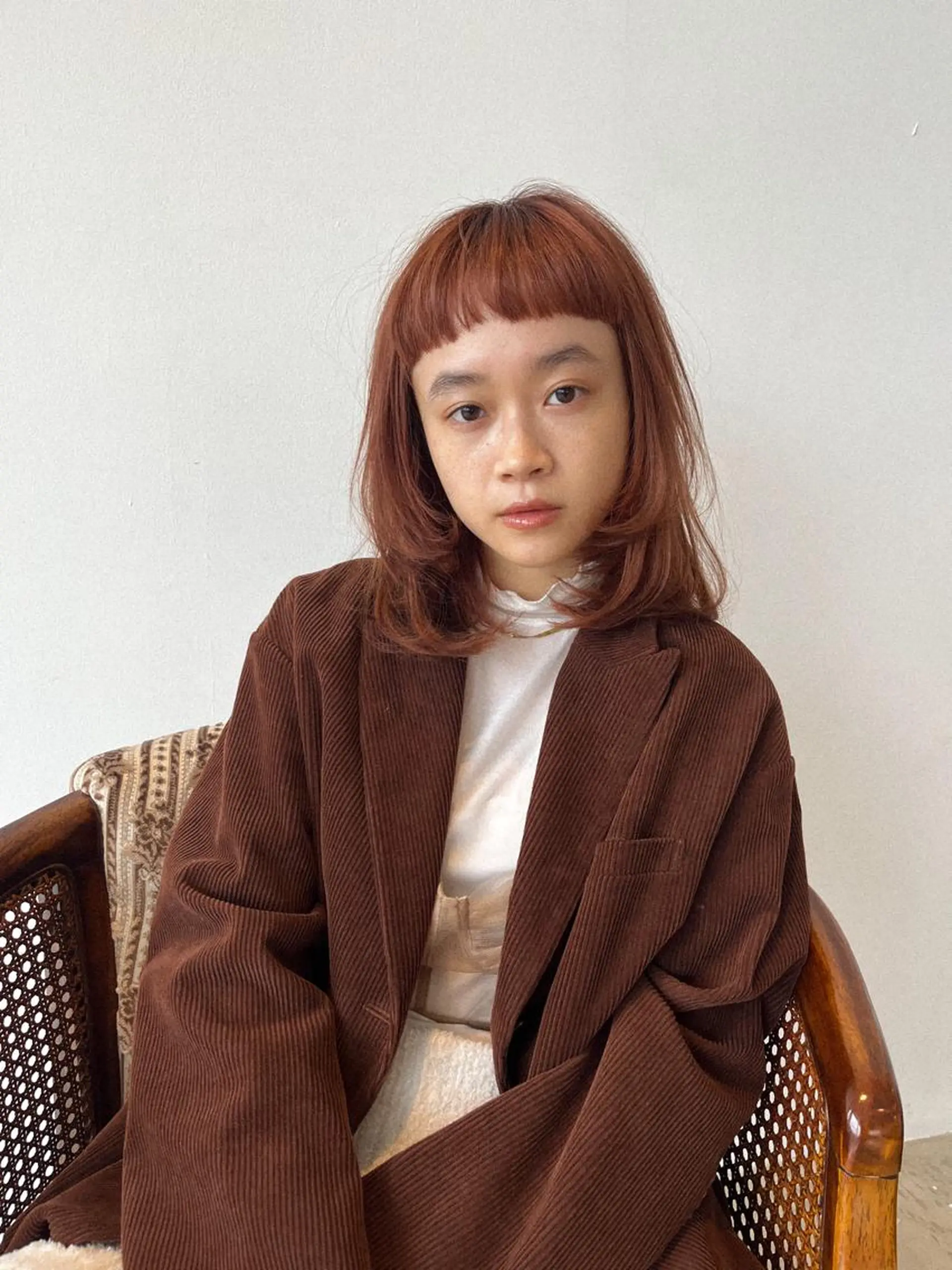 ミディアム カラー 五十嵐ゆり 美髪カラー　武蔵小杉のヘアスタイル