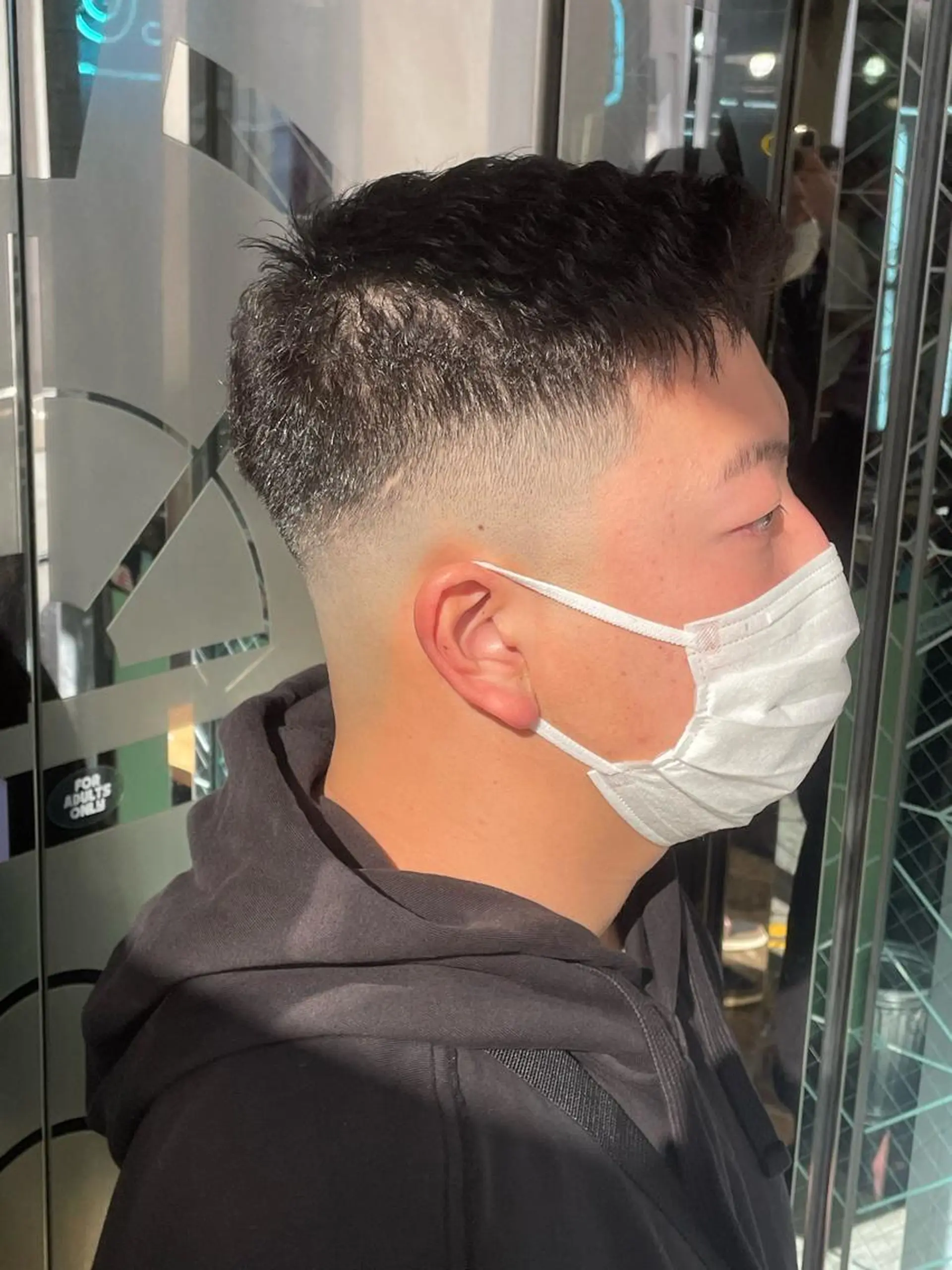 メンズ フェードカット スキンフェード カット Le'a所属・渋谷/フェード/ 國分 翔のヘアスタイル