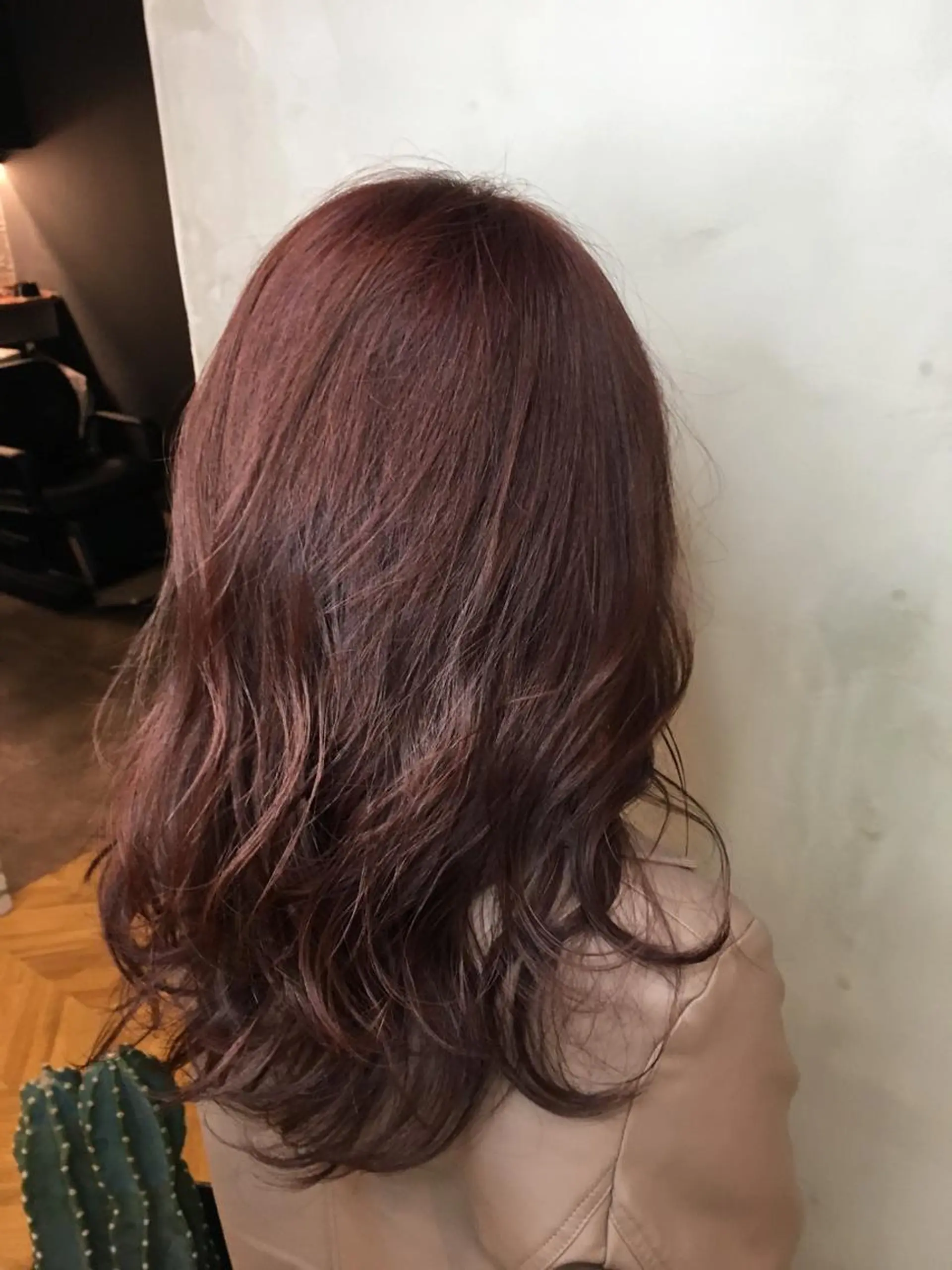 ロング アッシュ 嶋崎 啓人のヘアスタイル