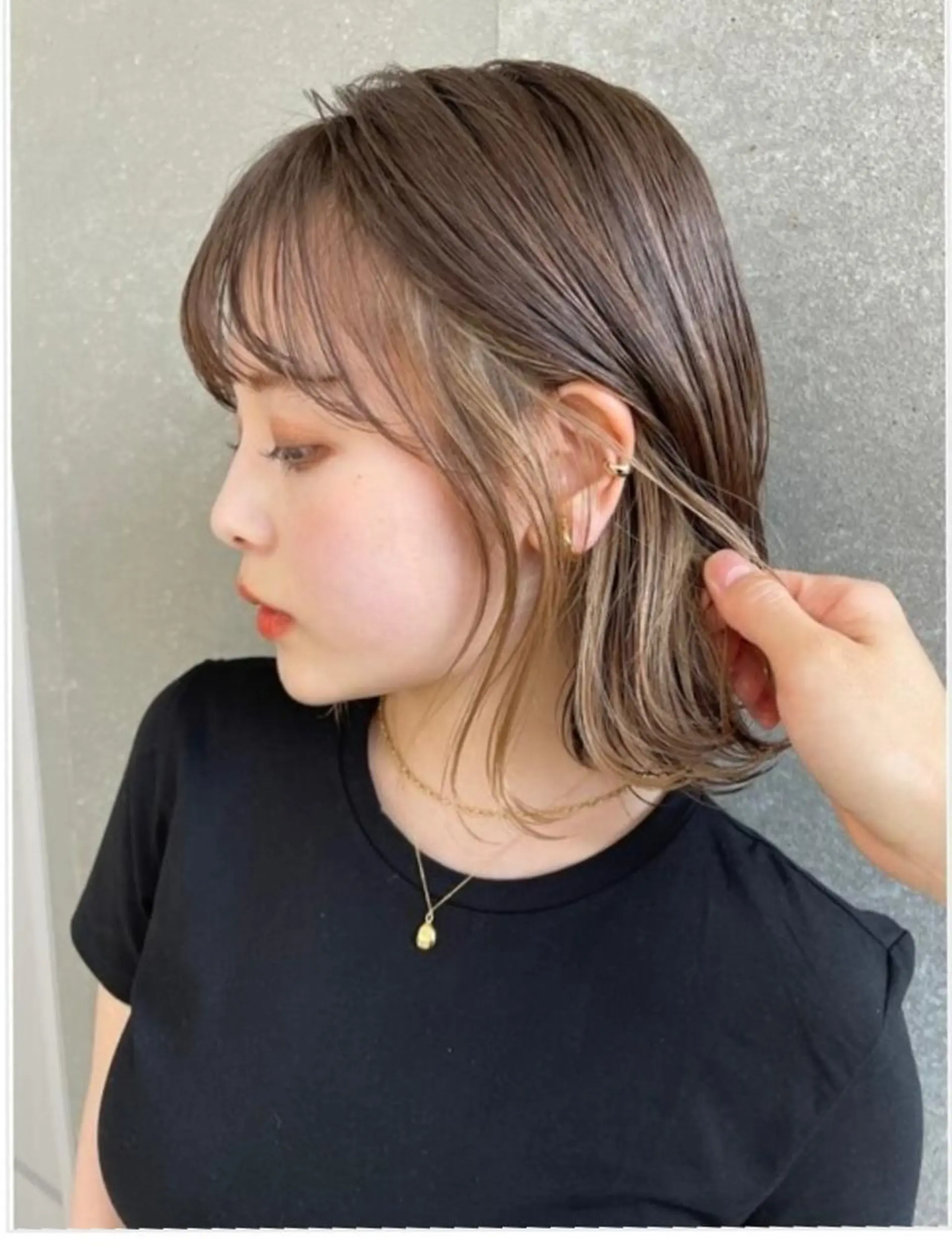 ミディアム カラー 川田大輝 / ボブ/レイヤーのヘアスタイル