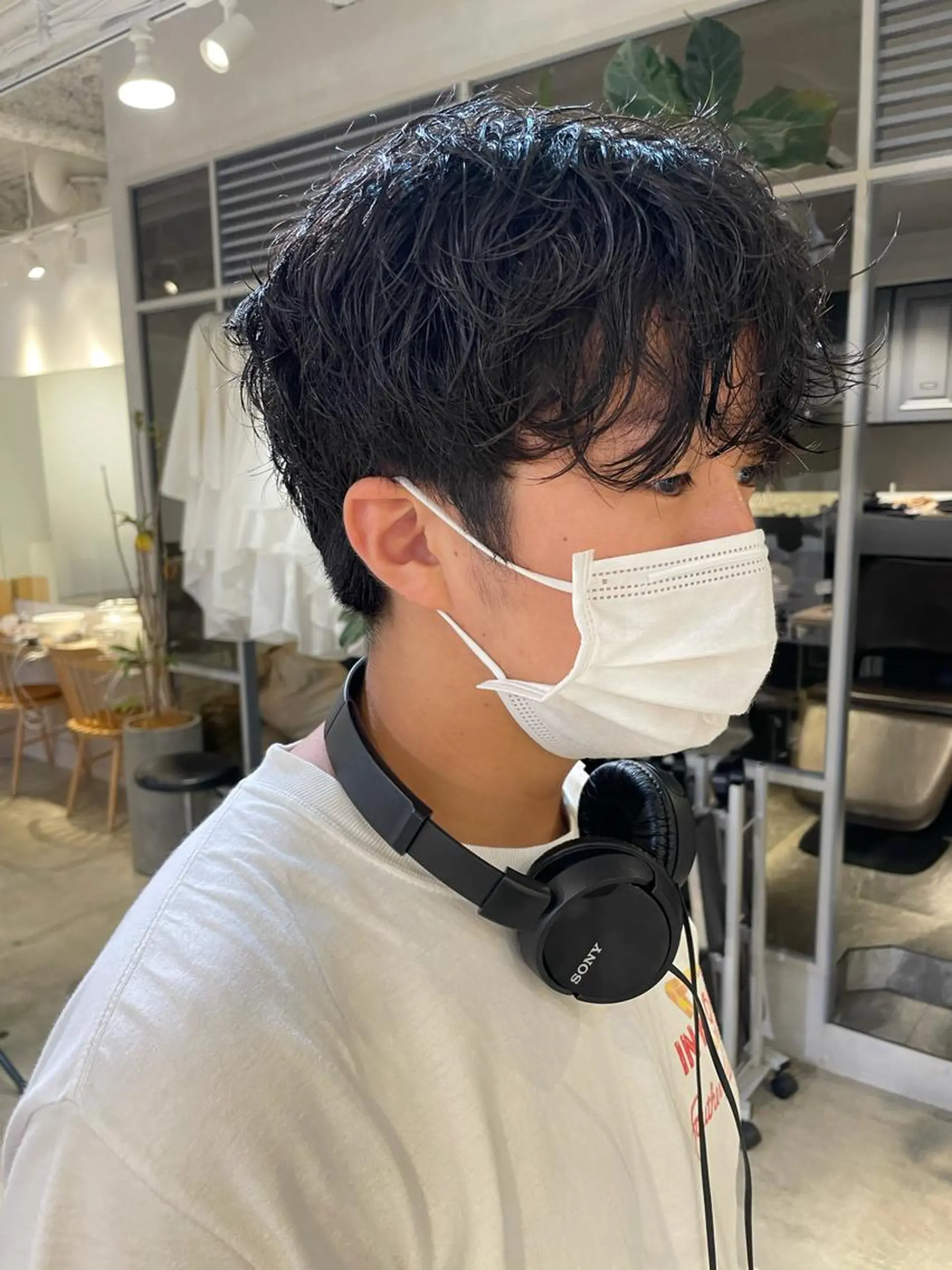 パーマ メンズ メンズパーマ 斉藤 瑞恵のヘアスタイル