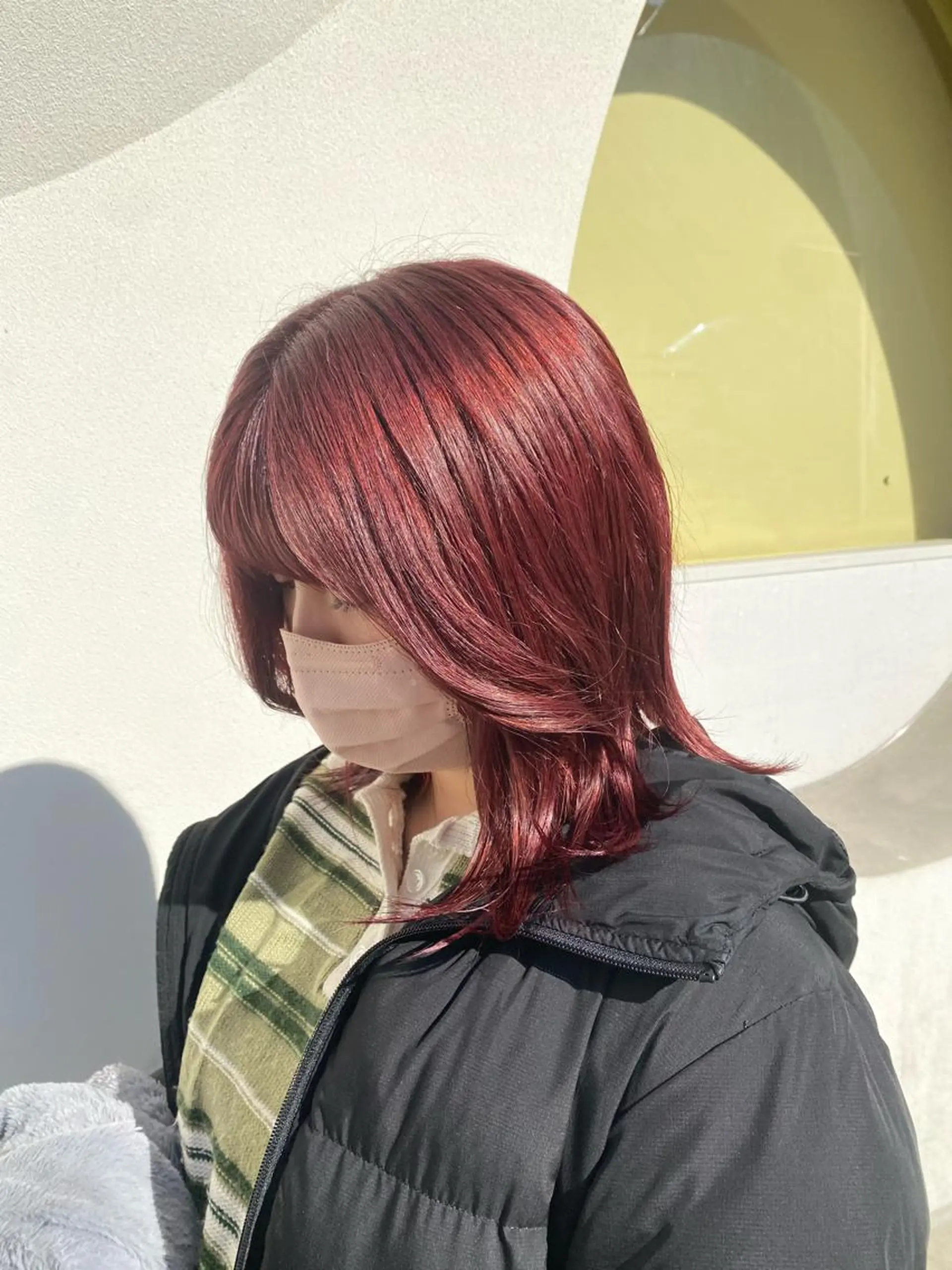 カラー ヘアカラー レディースパーマ モデル募集RIKOのヘアスタイル