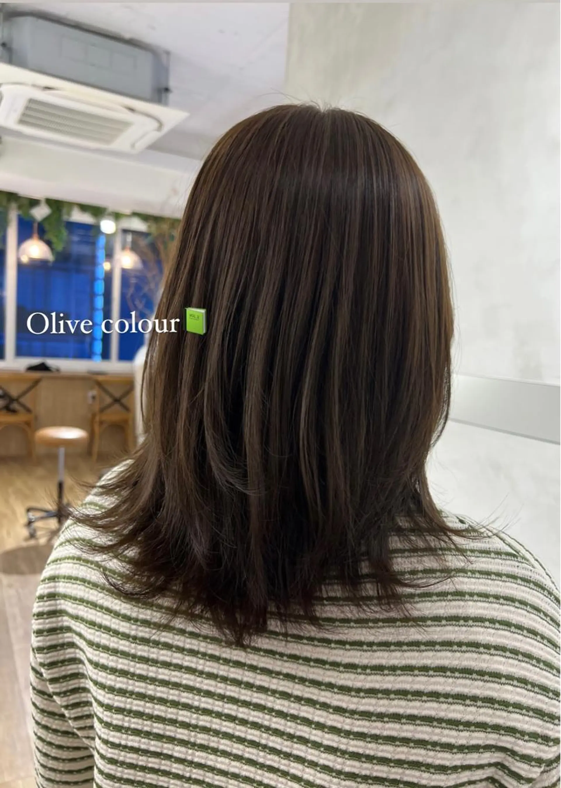 セミロング natsu/梅田 /透明感/艶髪のヘアスタイル