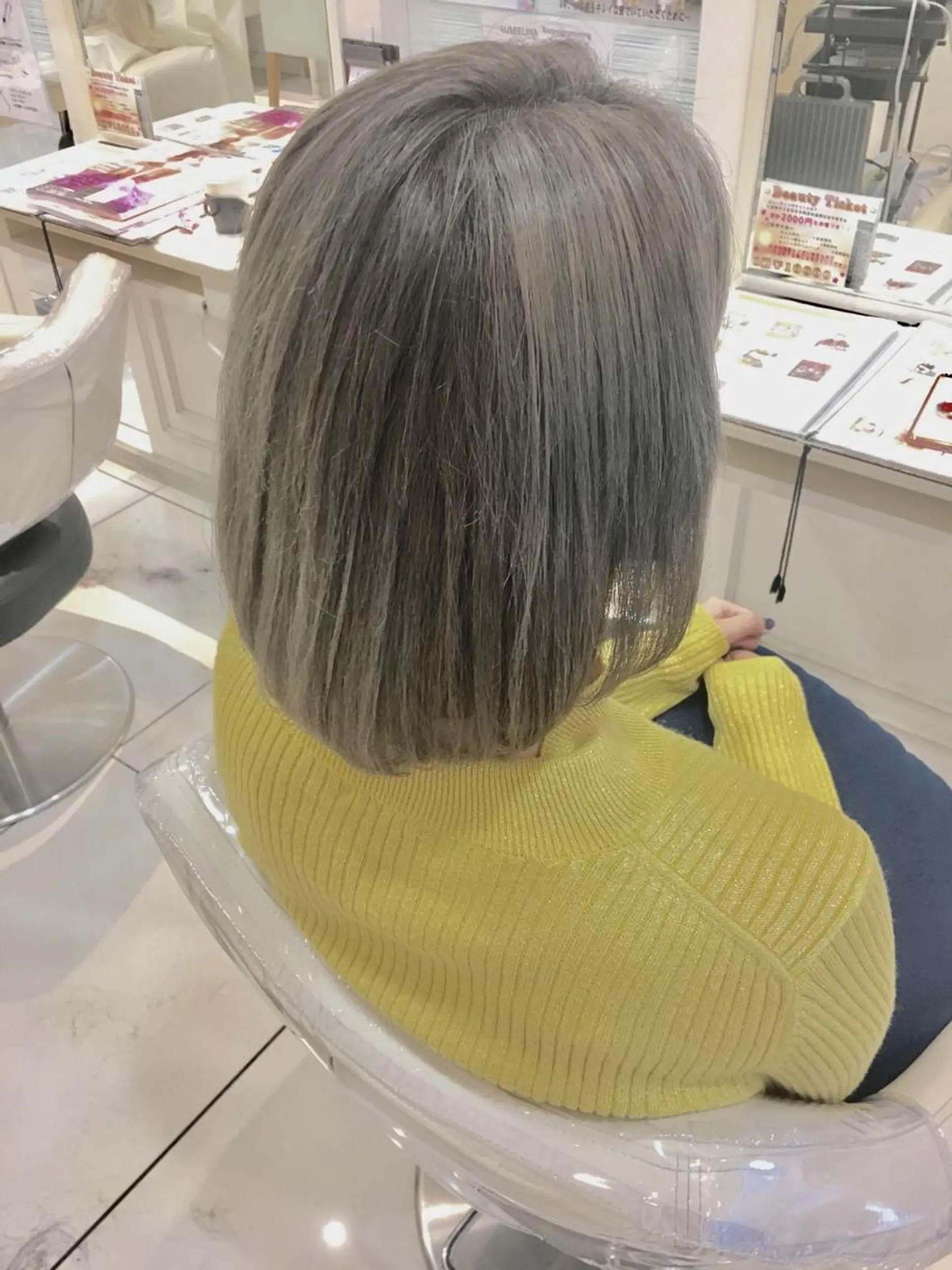 カラー 髪質改善/美髪矯正 マネージャー福永のヘアスタイル