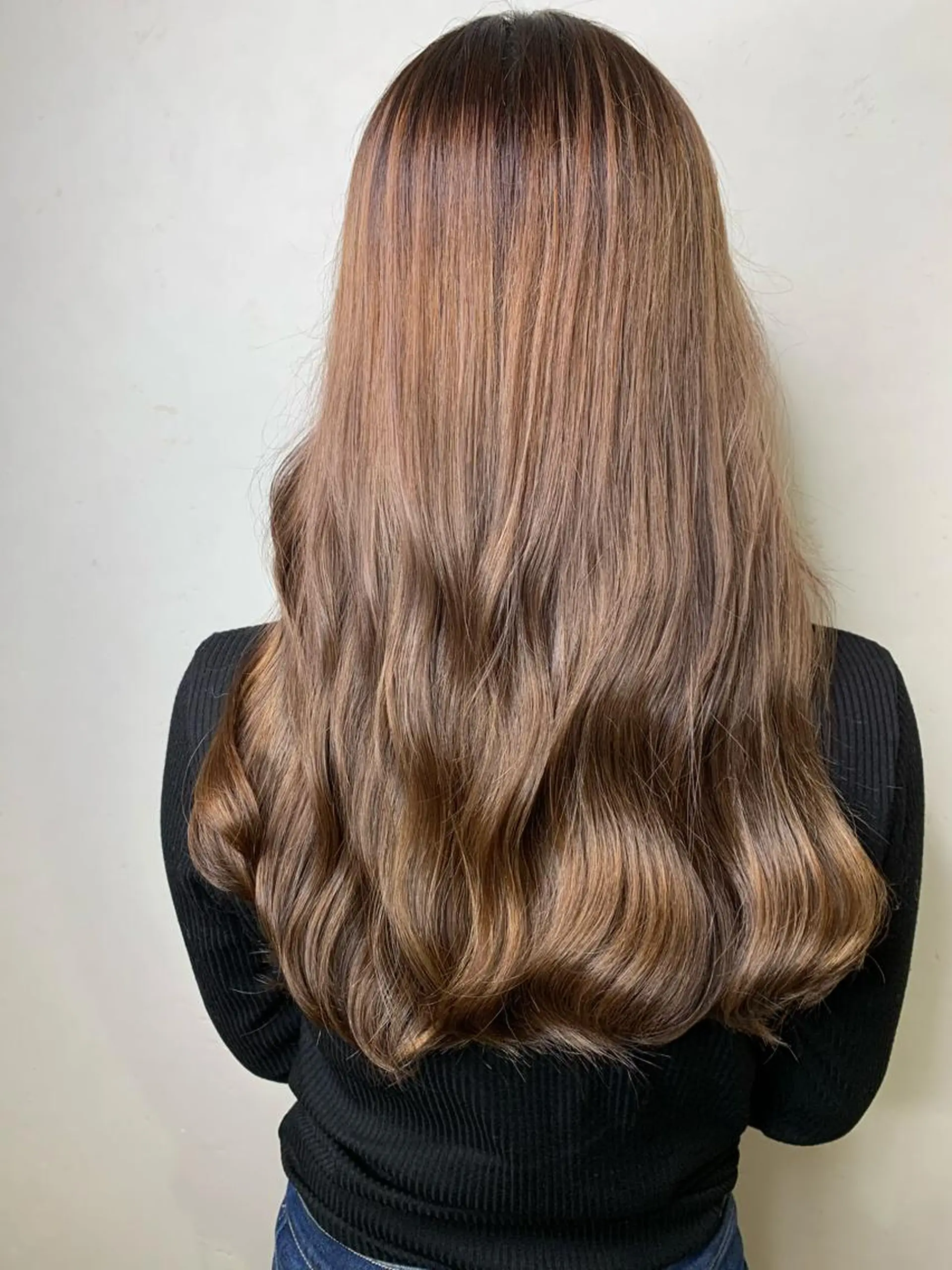 ロング カラー パーマ ヘアアレンジ メンズ キッズ ネイル マツエク・マツパ オリーブカラー 特化　　kaiのヘアスタイル