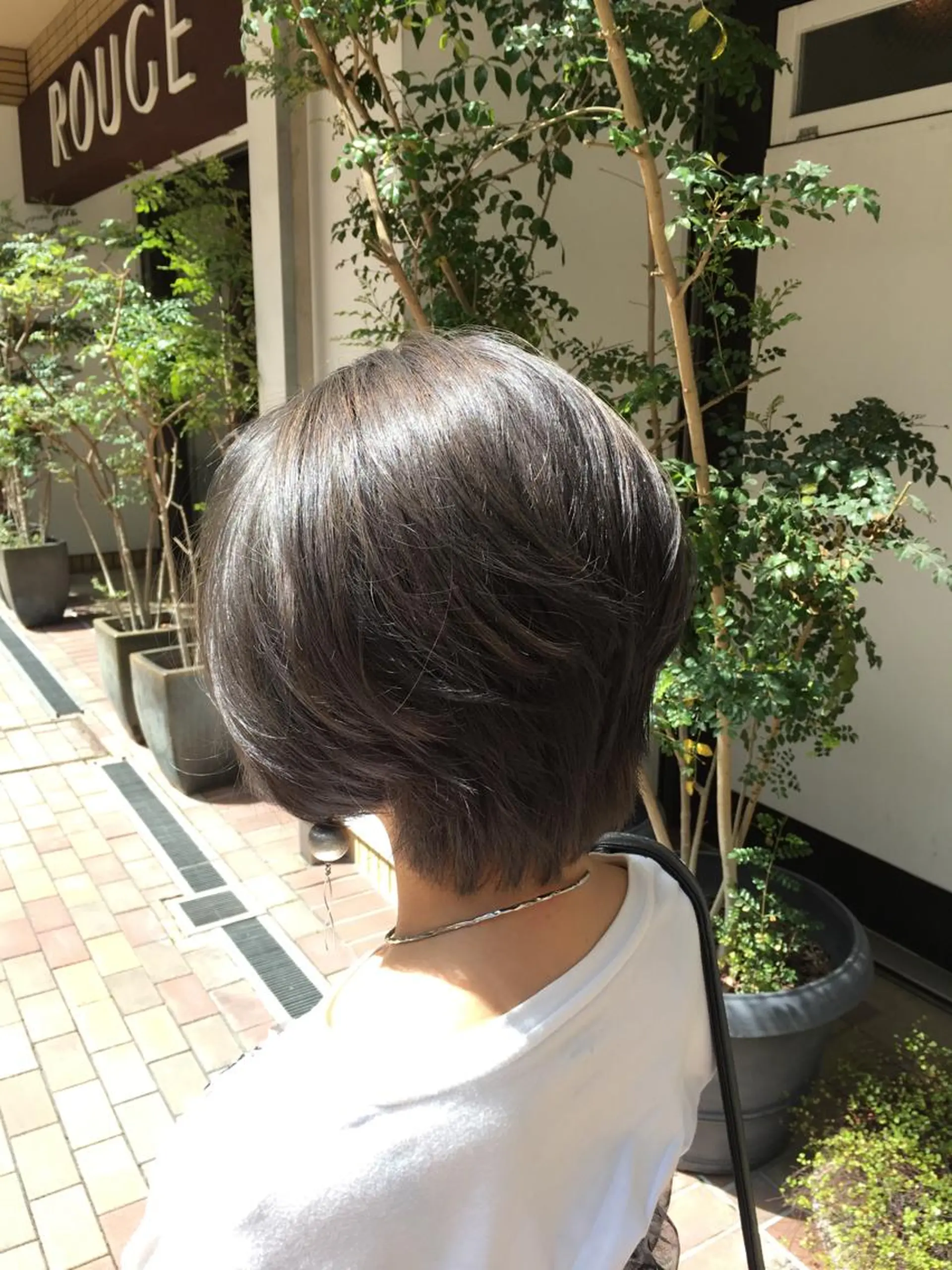 ショート カラー ブリーチ hair salon　k2のヘアスタイル