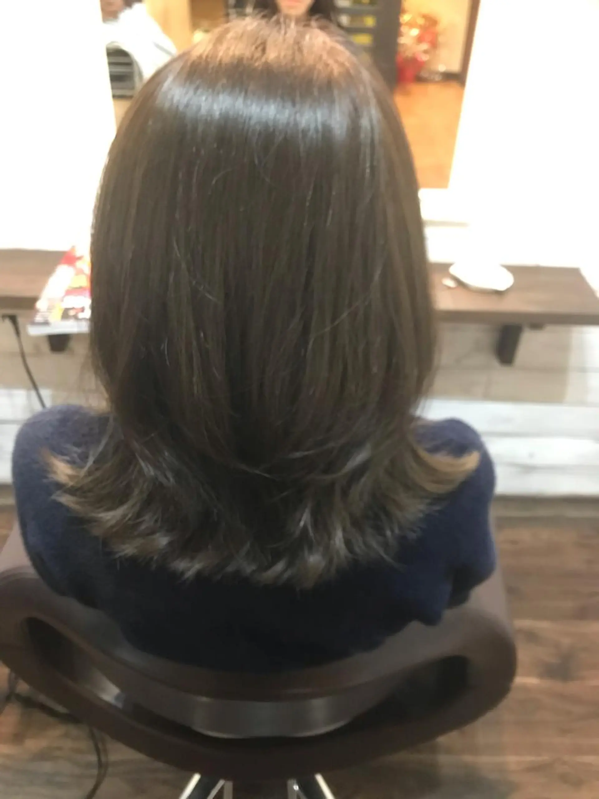 ミディアム カラー ヘアカラー トリートメント アイラッシュ/美容室 個室/瀬戸 一菜のヘアスタイル