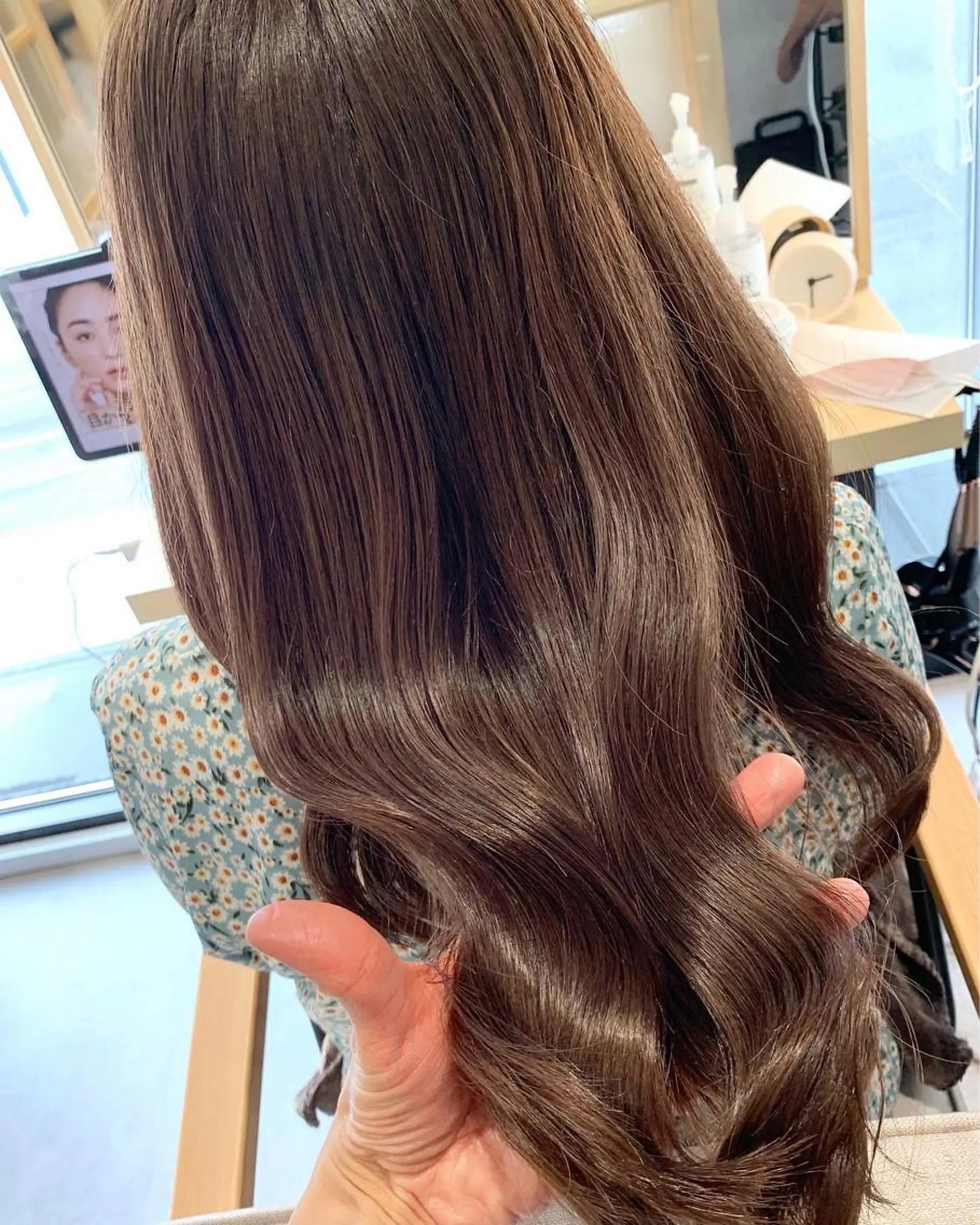 セミロング 寺山 雄哉のヘアスタイル