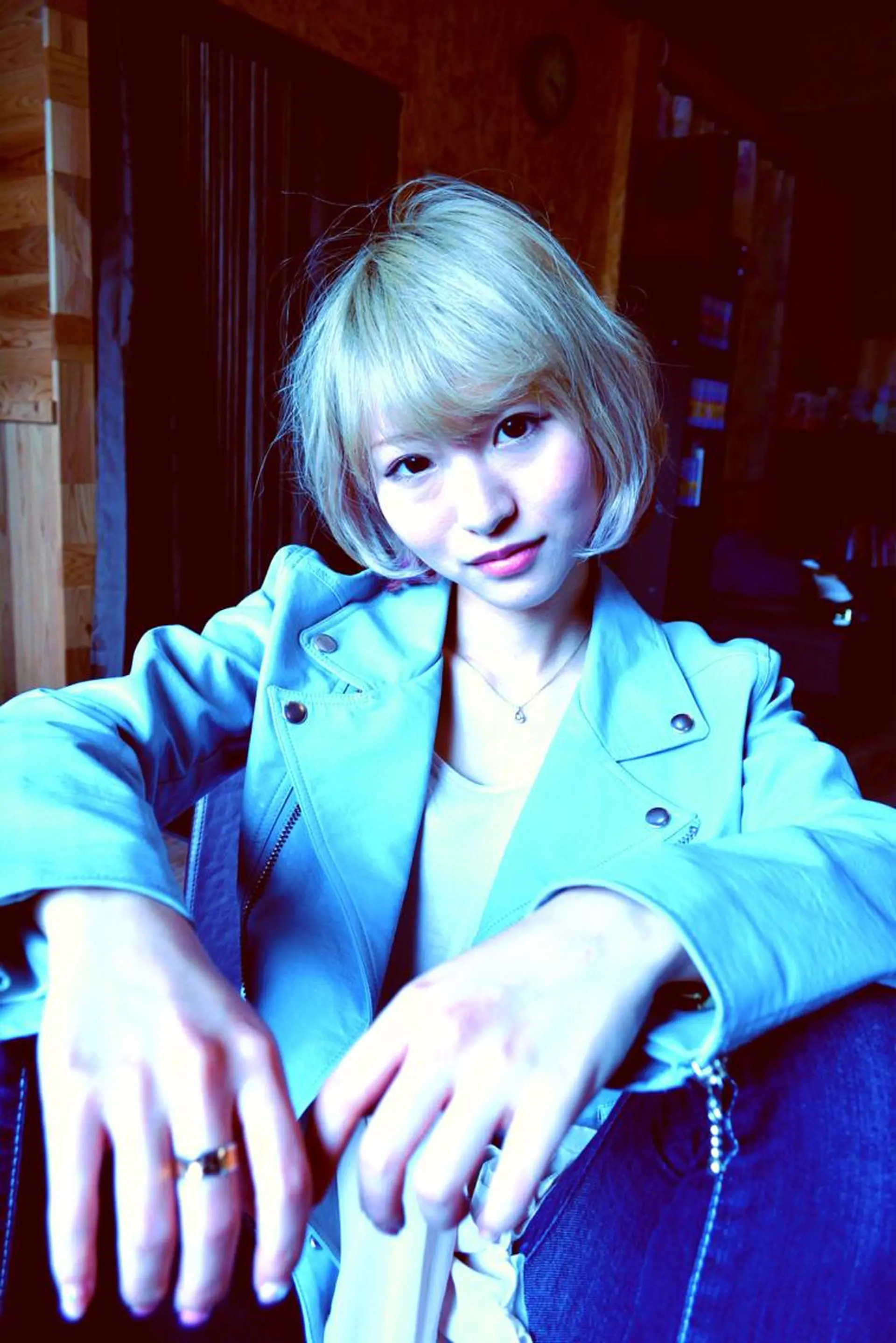 ショート カラー パーマ ブリーチ インナーカラー ボブ うざバング belle chambreイブカのその他イメージ