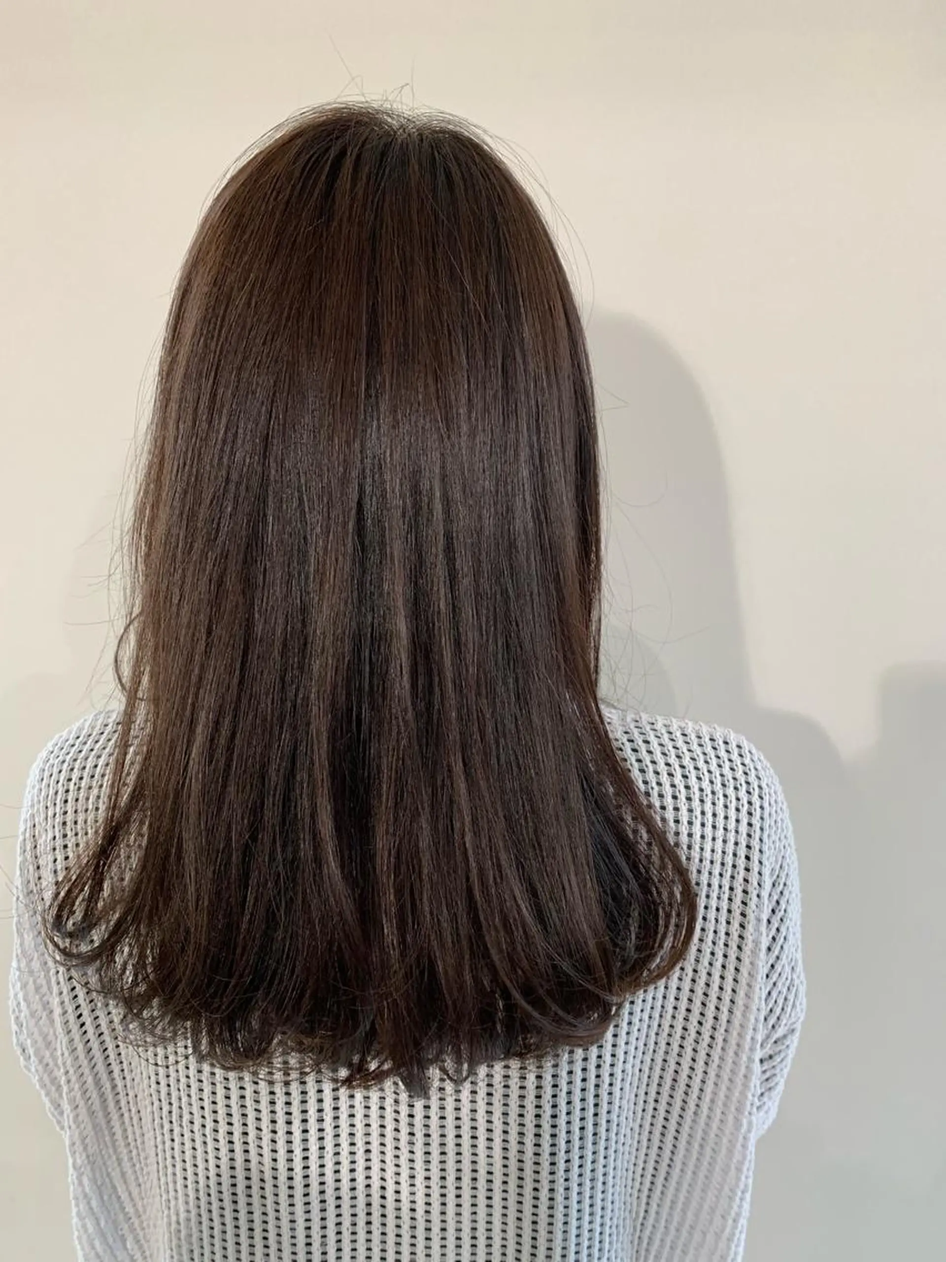 セミロング カラー パーマ ヘアアレンジ 加藤 綾華のヘアスタイル