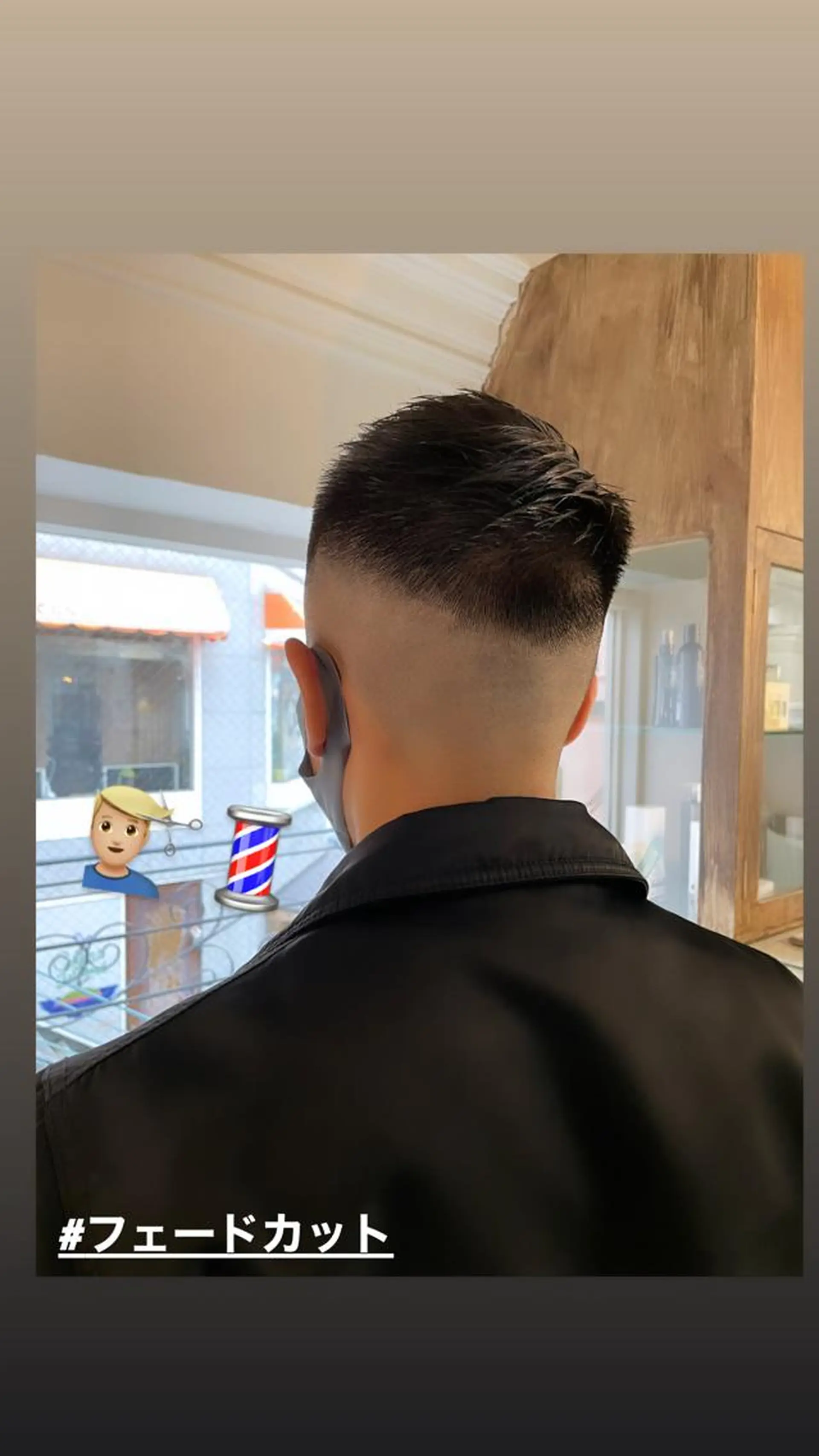 ショート メンズ カット 平 ちひろのヘアスタイル