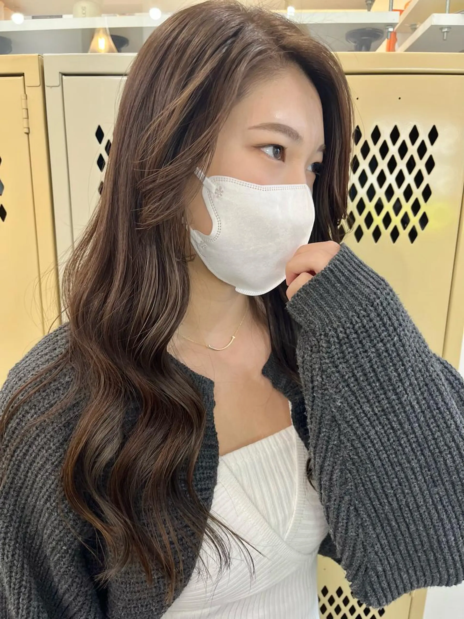 ロング カラー カット ヘアカラー トリートメント 🌼sunc HINAMI🌼のヘアスタイル