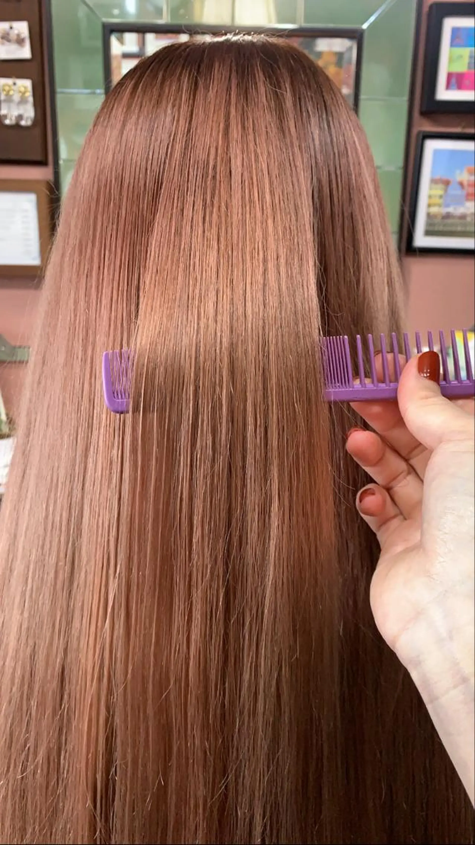 ロング 髪質改善 トリートメント トリートメント chouette/ 根本優希のヘアスタイル