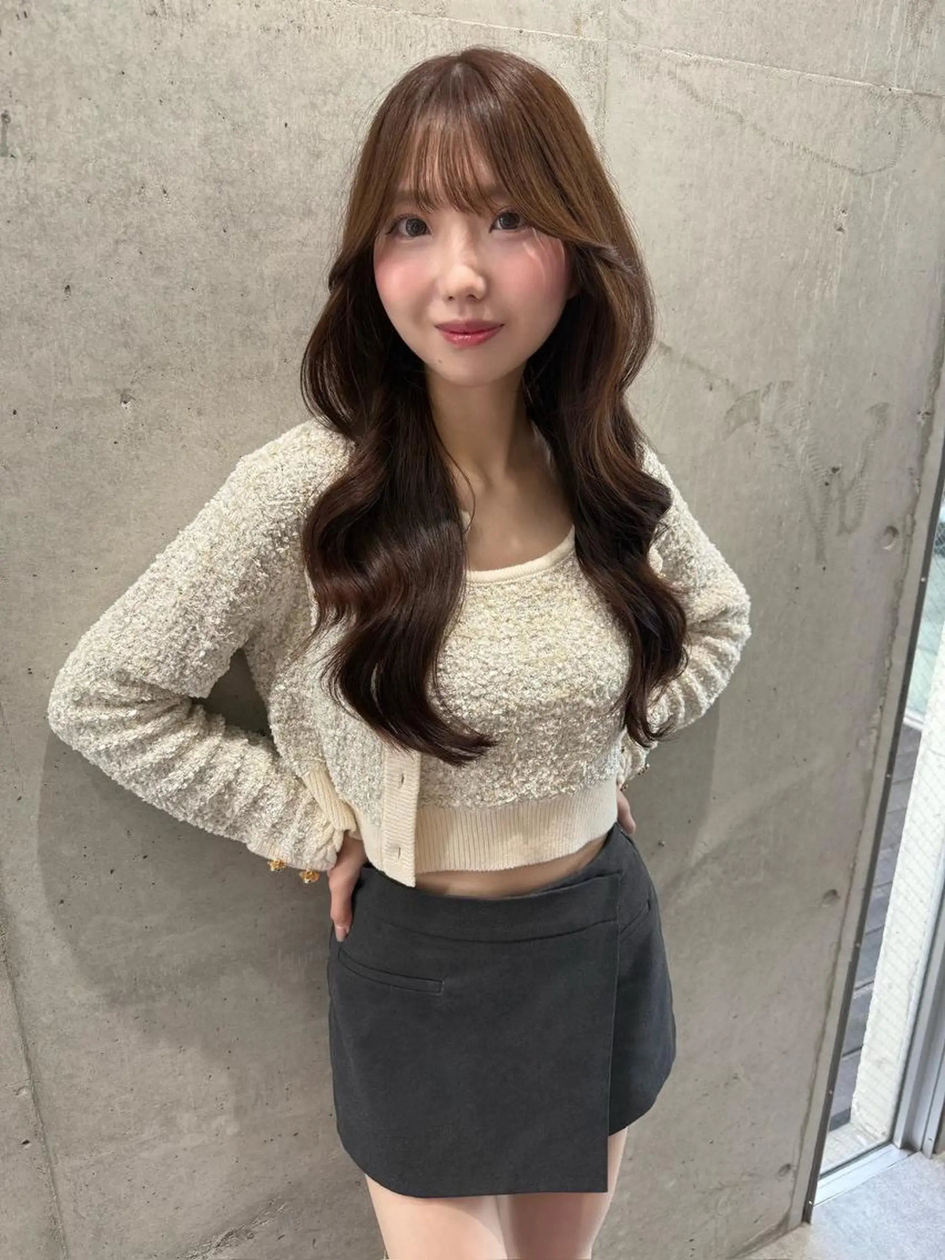 カラー ロング ベージュカラー 透明感カラー ヘーゼル ヘアカラー トリートメント 韓国ヘア♡🇰🇷 暖色♡透明感カラー✨のヘアスタイル