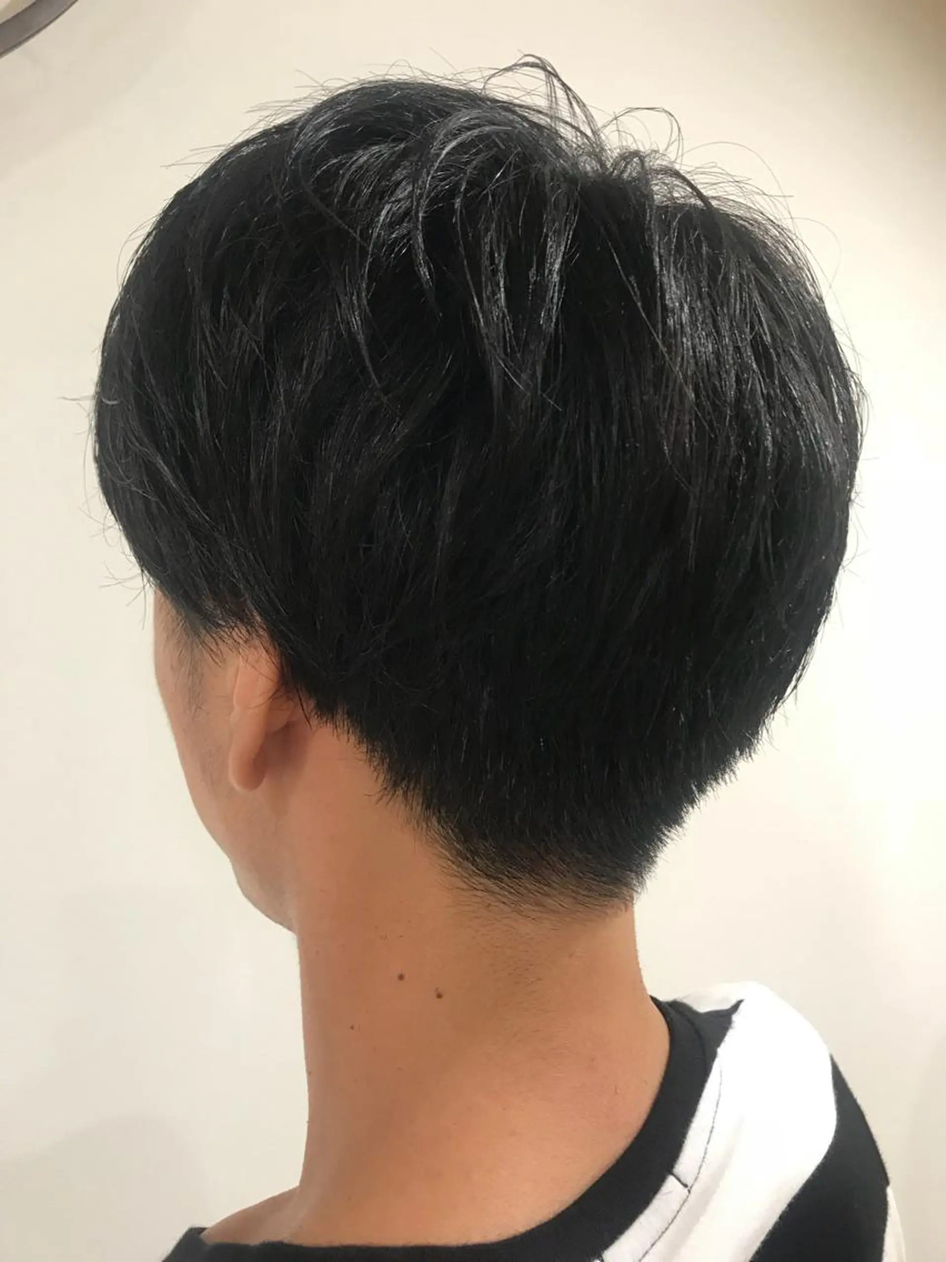 メンズ 暖色カラー🍊 ボブ🌿顔周りcutのヘアスタイル