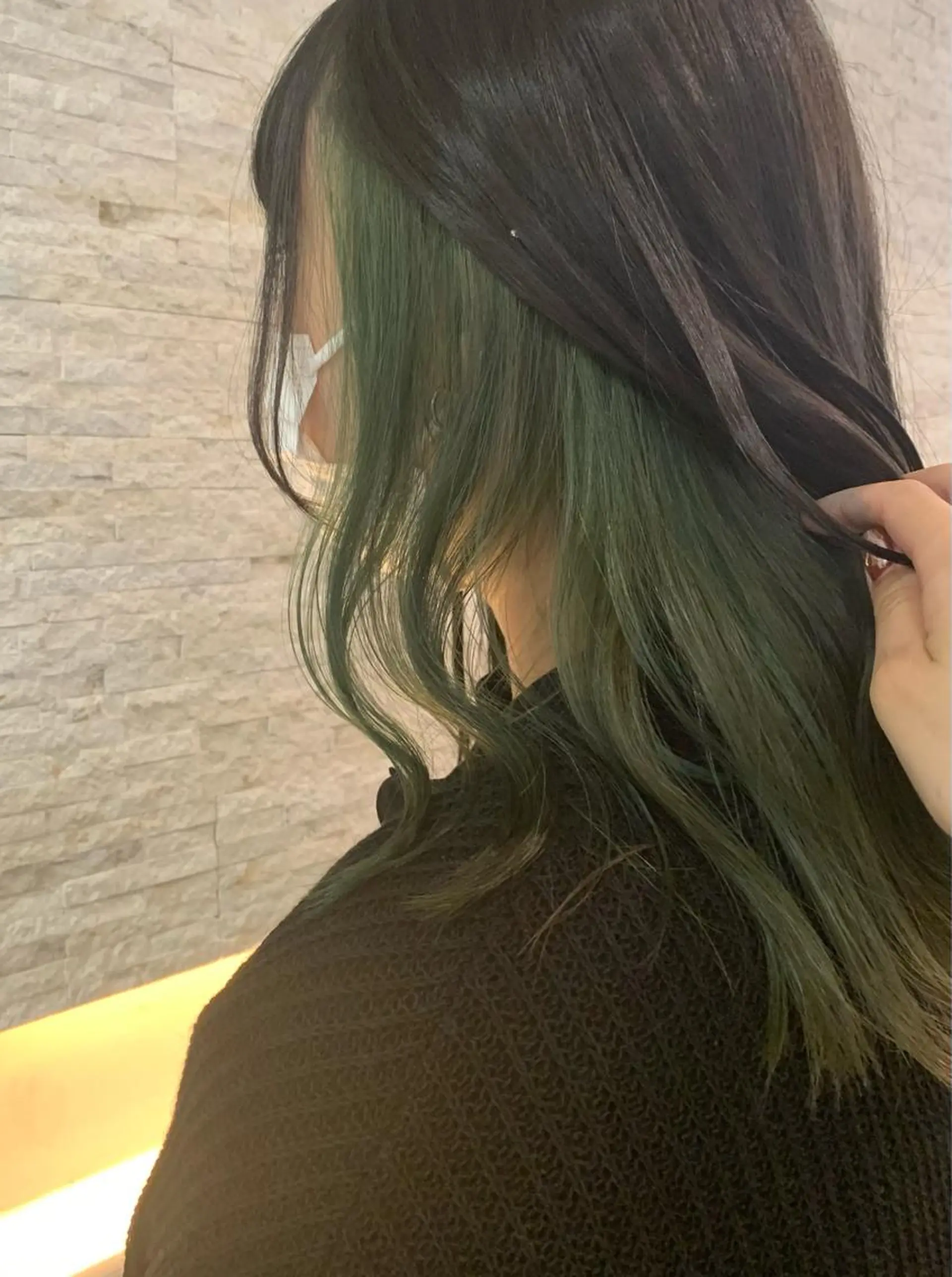 カラー ✄折橋 彩花🐶🍑のヘアスタイル